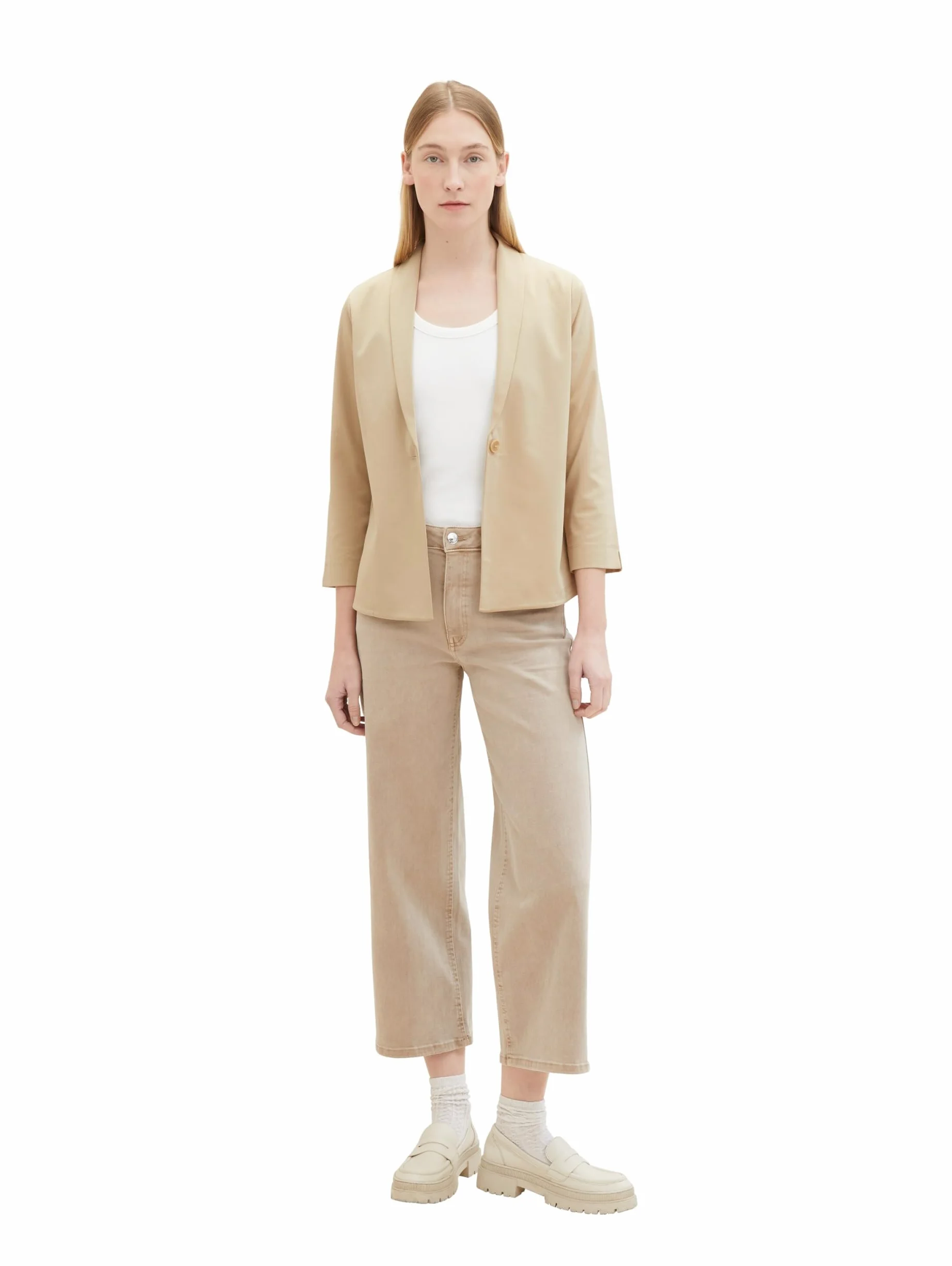 TOM TAILOR Damska marynarka, 11485 – Sandy Beige, L