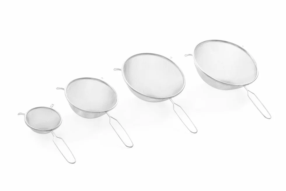 HENDI Sito z rączkami Kitchen Line - średnica 120mm