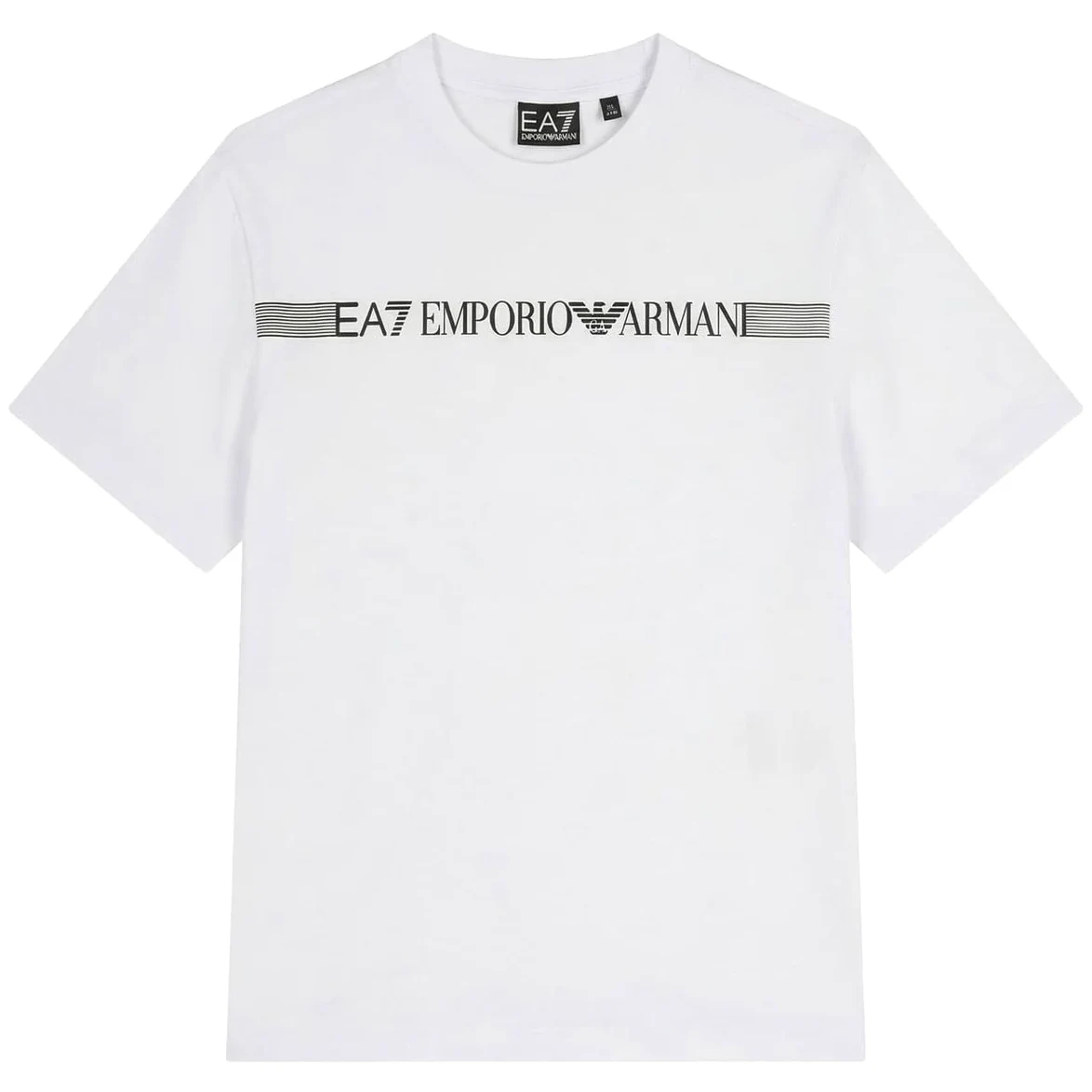 Emporio Armani EA7 Bawełniana koszulka i szorty z serii Logo dla dzieci i nastolatków, 7B000267