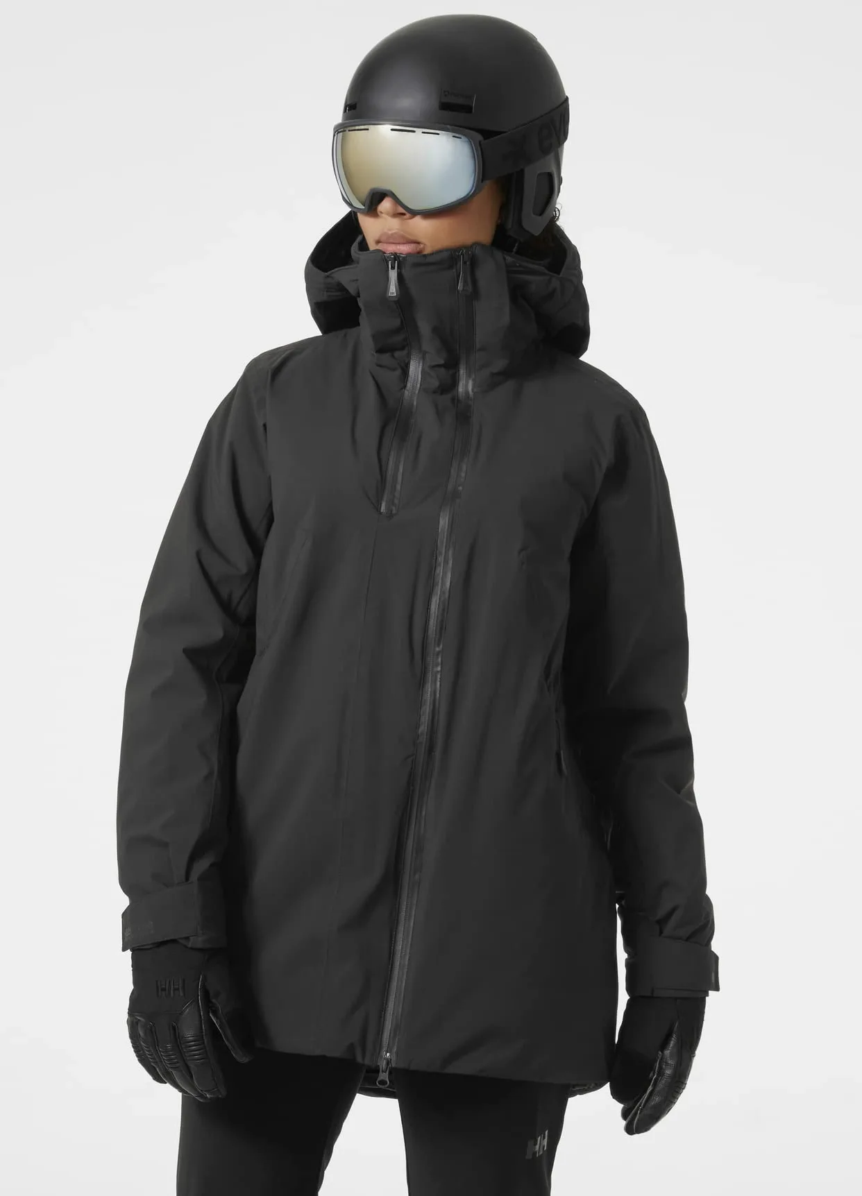Helly Hansen Kobiety W Nora Długa Kurtka Izolacyjna 65895 Kurtka, Czarny, L