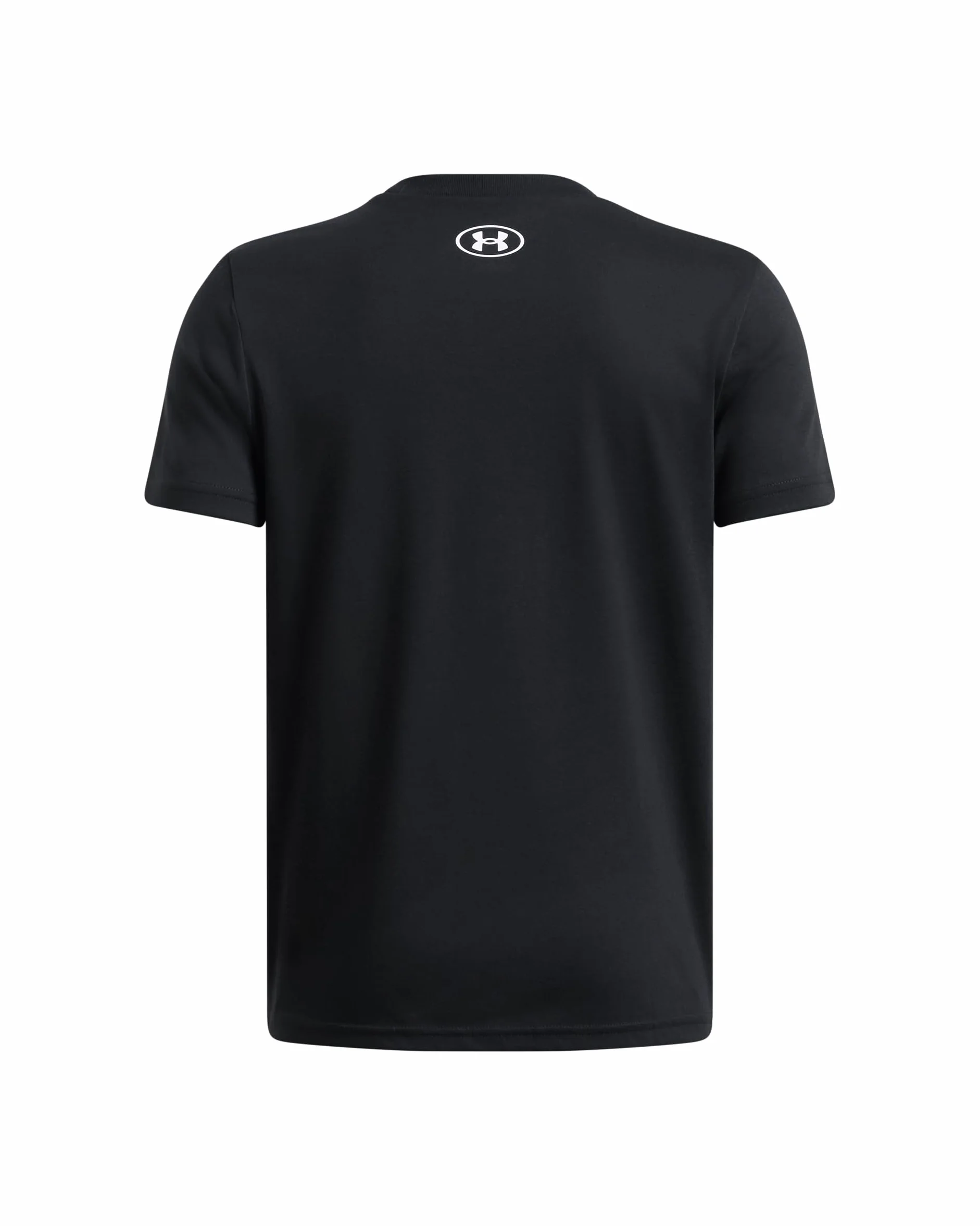 Under Armour UA B Hoops Net SS Czarny Biały YMD