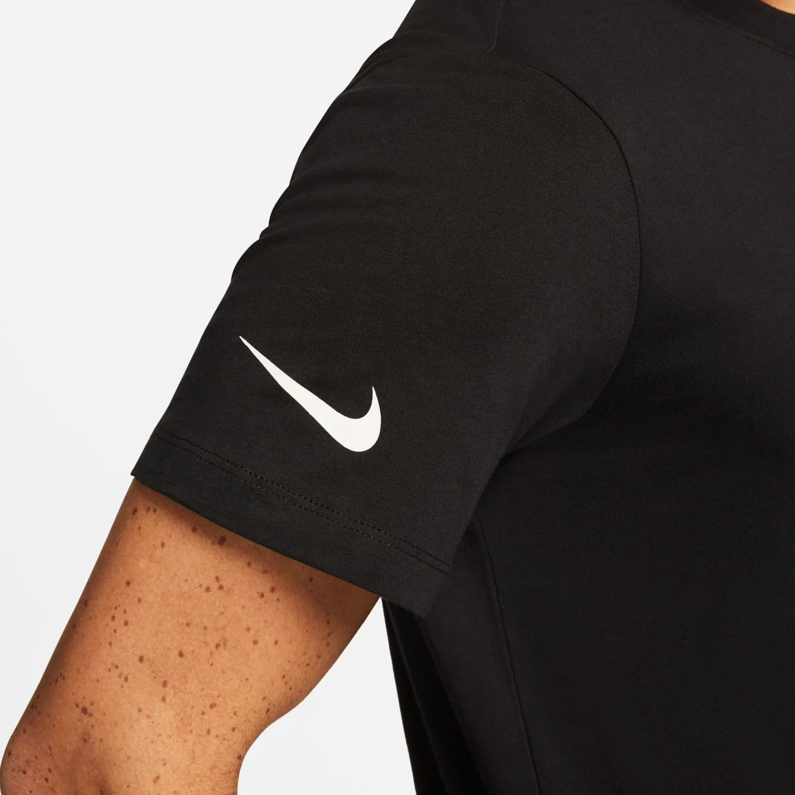 Nike Mężczyźni Team Club 20 Tee CZ0881-010 T-Shirt, Czarny/Biały, XL