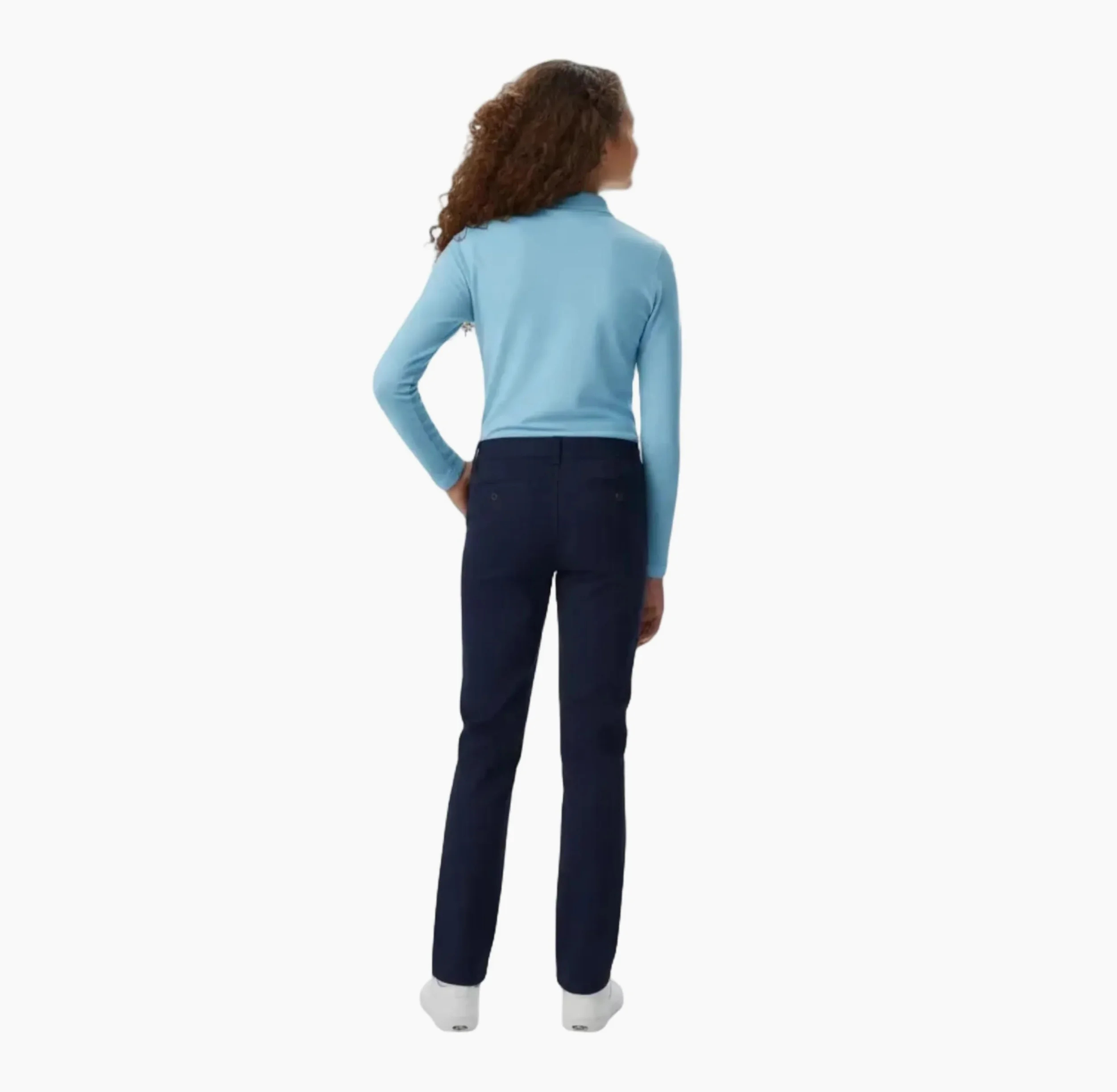 French Toast Twill Pull-On Pant (Standard & Plus) - Spodnie dziewczynki