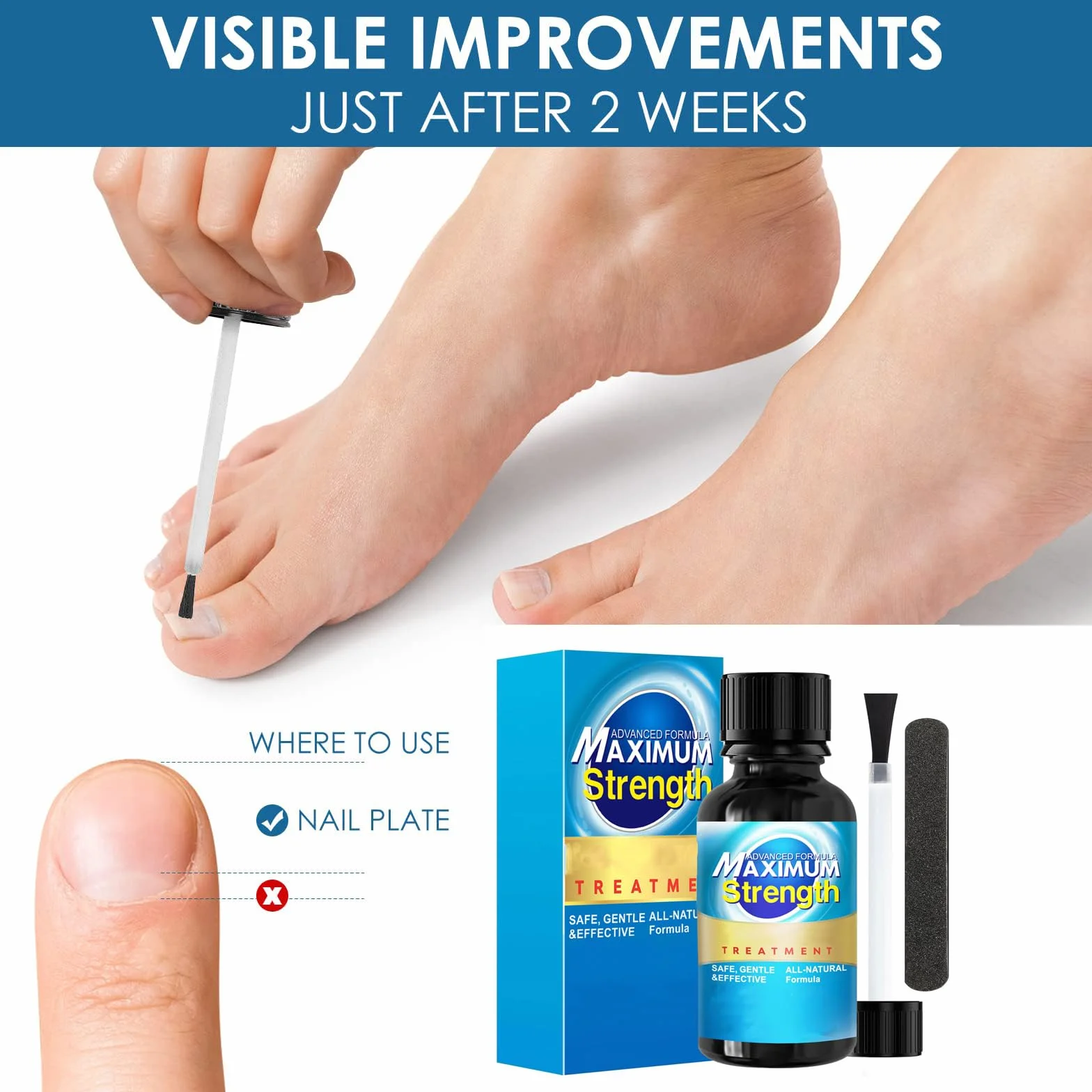 Easy to use, Suitable for use on feet 210 Fl Oz