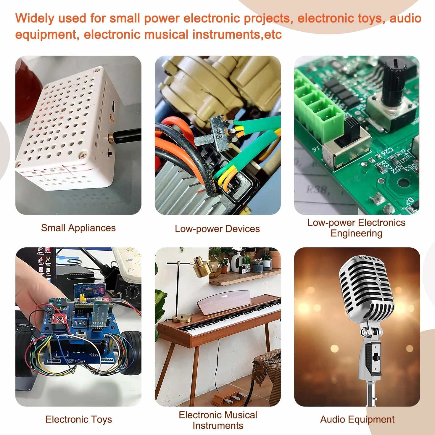 100 Sztuk SS12D00G6 Miniaturowy Przełącznik Suwakowy, 1P2T SPDT 3-Stykowy 2-Pozycyjny DC 50 V 0.5 A Przełączniki Suwakowe, do Elektronicznych Zabawek, Opraw Oświetleniowych