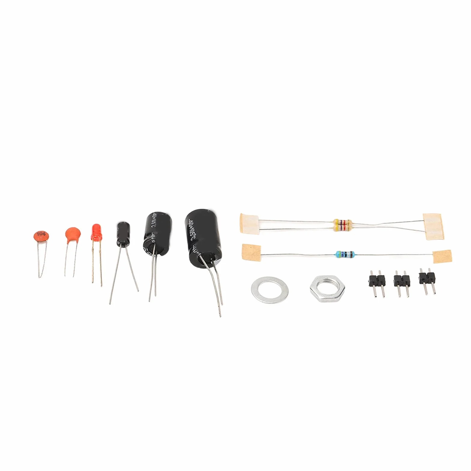 Moduł wzmacniacza, łatwy do debugowania inteligentny nielutowany zestaw wzmacniacza mocy LM386 elektroniczny DIY do projektów muzycznych