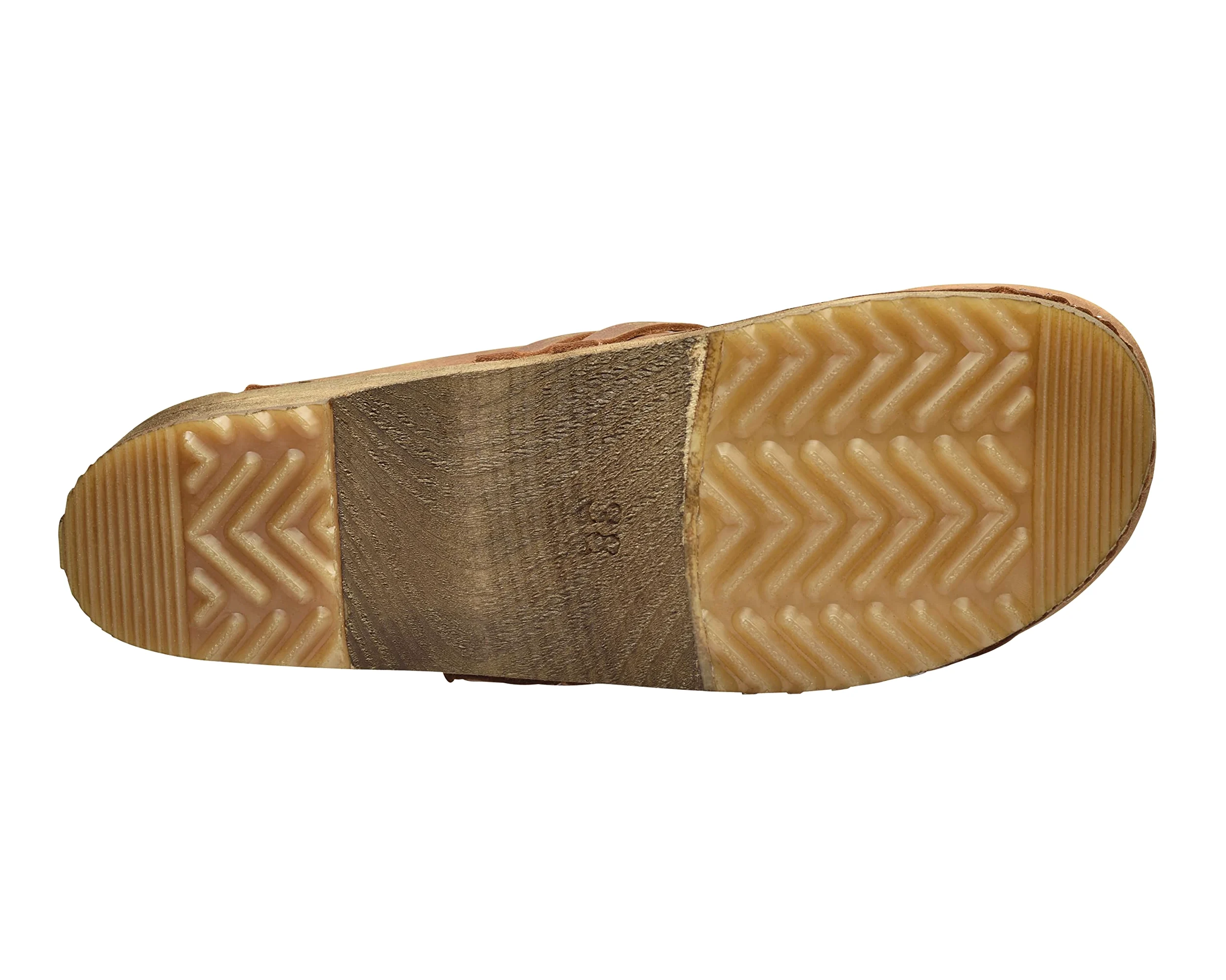Sanita Ursana Mule Clog | Original Handmade Wooden Leather Clog for Women | Sustainable sole