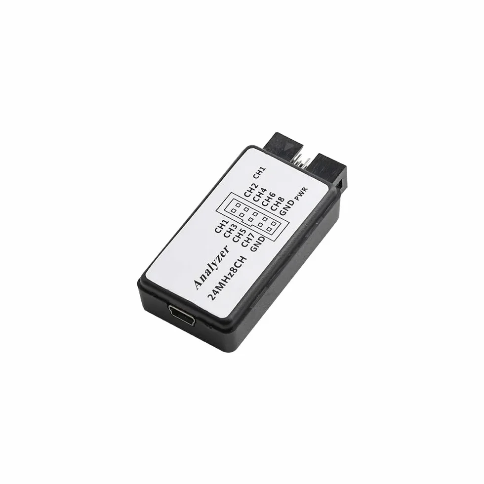 1 szt. Analizator stanów logicznych USB 24 MHz 8-kanałowy debuger dla ARM FPGA 24M 8CH
