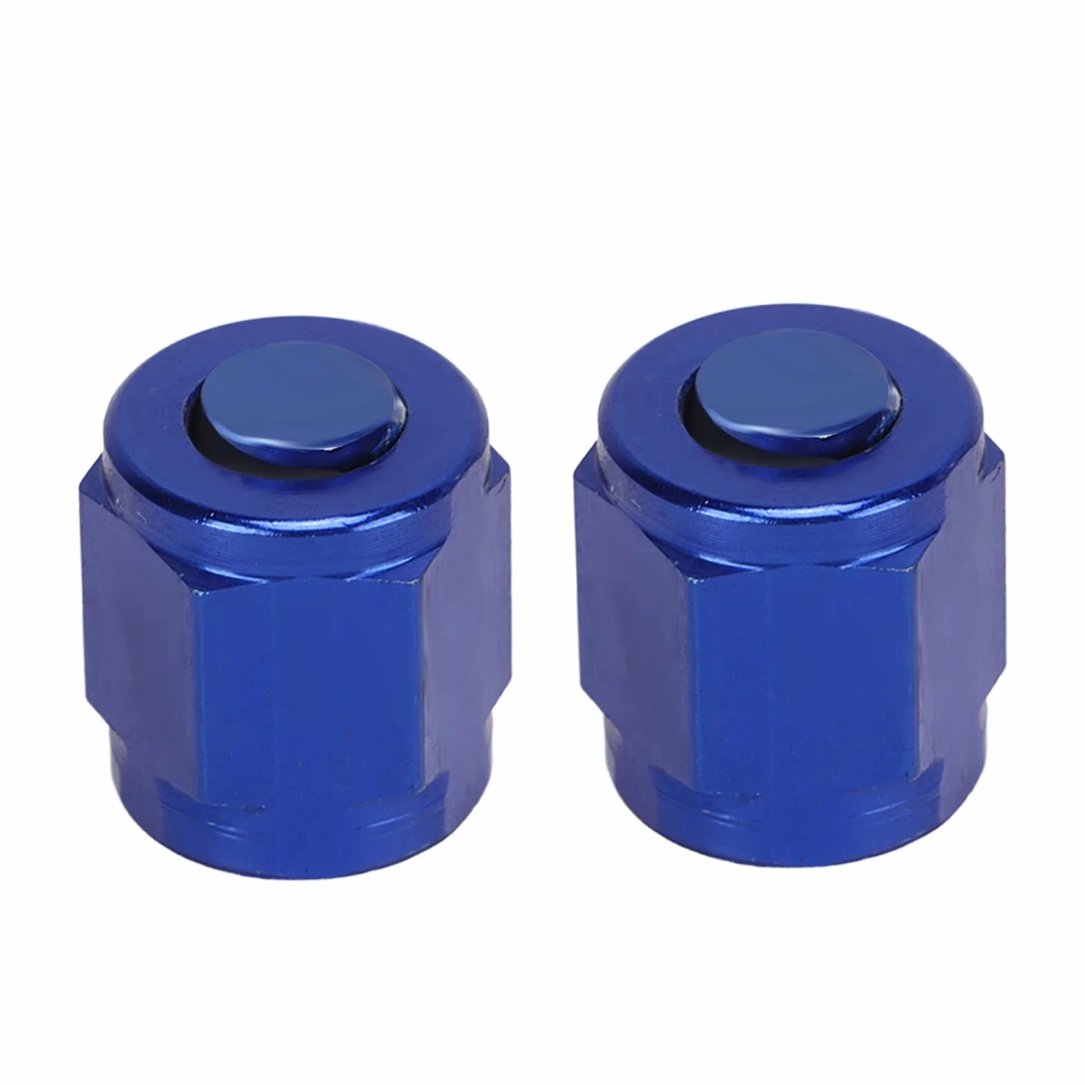2 Sztuk 4AN żeńskie Zaślepki ze Stopu Aluminium Szczelny Przewód Paliwowy AN4 Złączka Kielichowa Nasadka Blokująca Nakrętka Adapter montaż