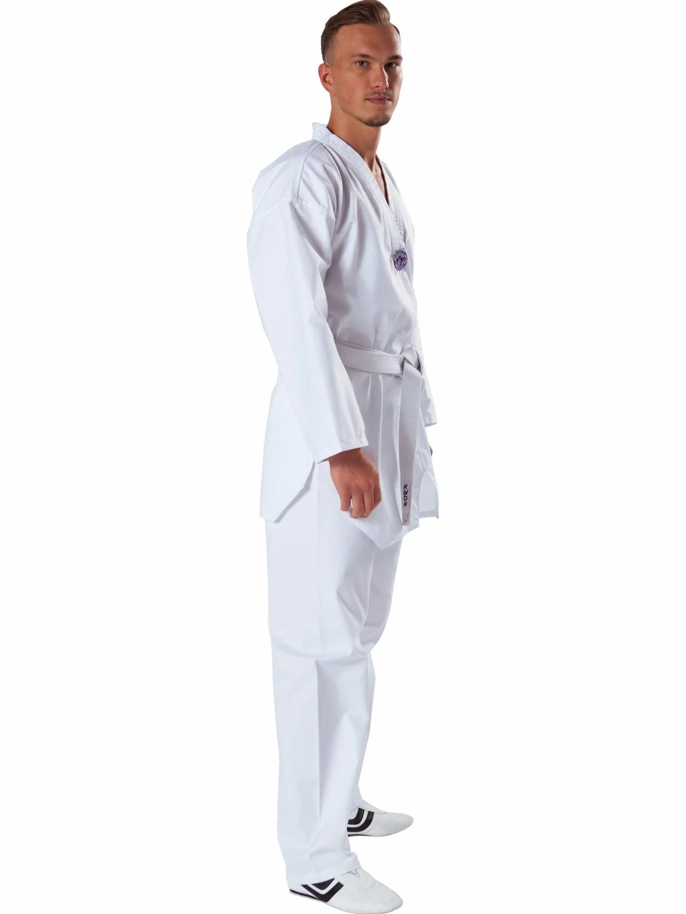 KWON Strój do sportów walki Taekwondo Song, biały, 180 cm, 551003180