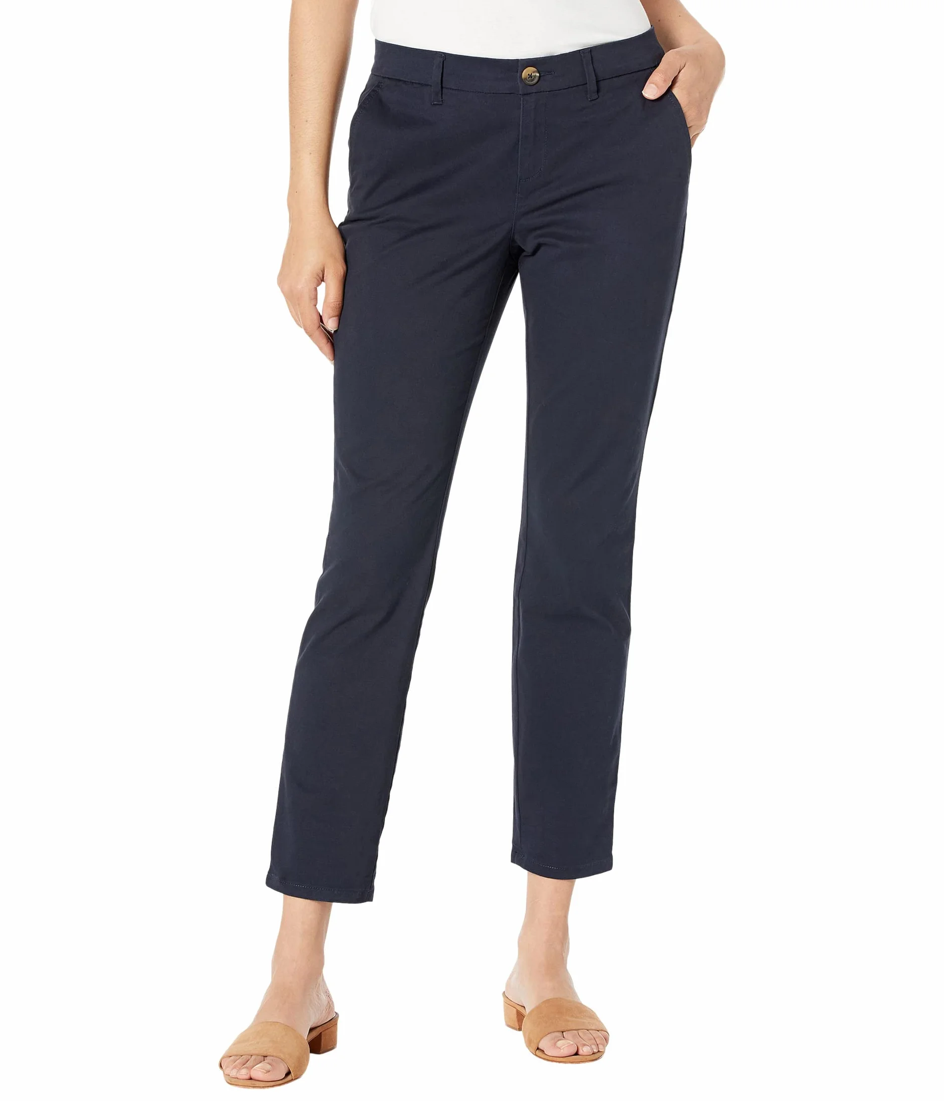 Tommy Hilfiger Hampton Chino Stripe Pants Spodnie Kobiety
