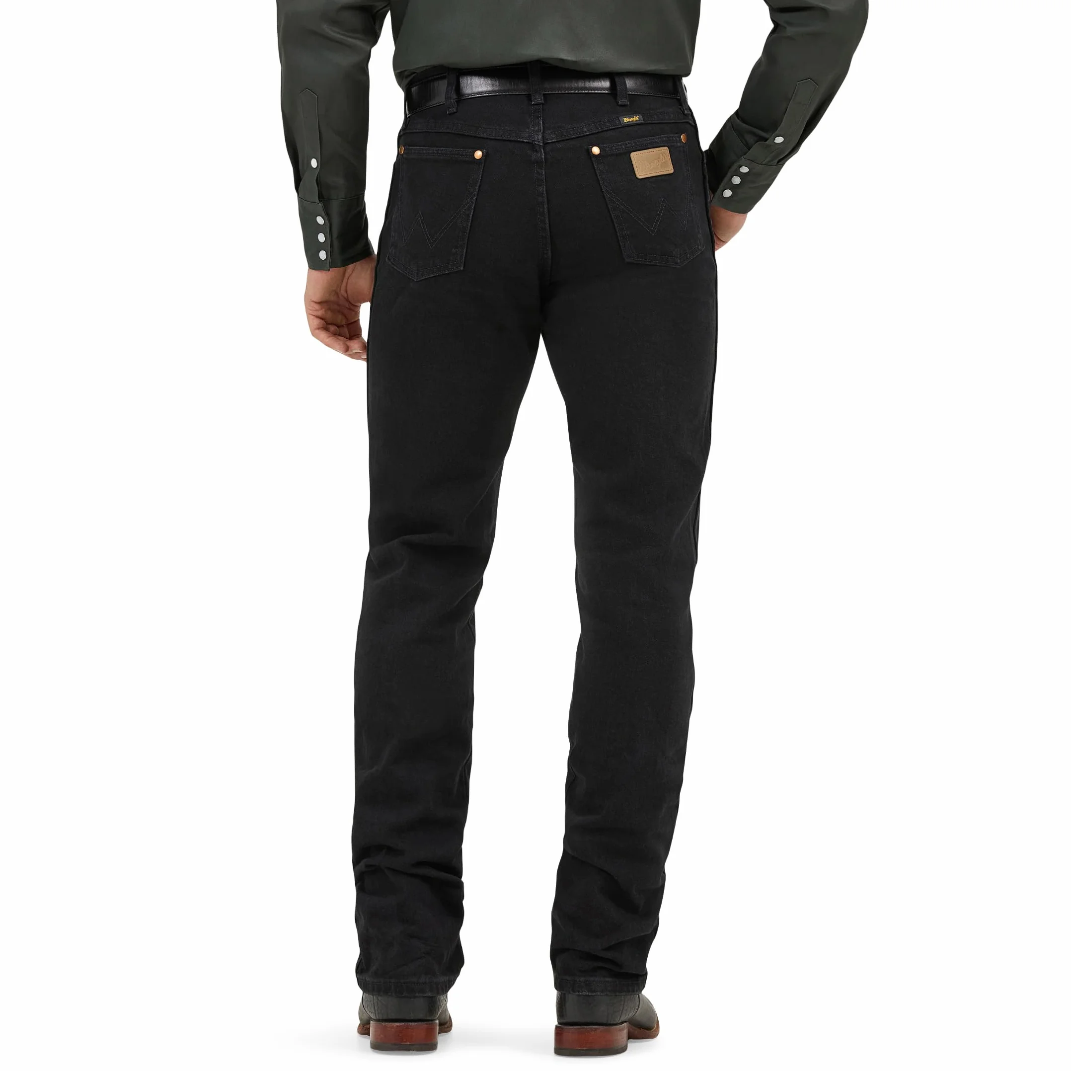 Wrangler 13MWZ Dżinsy Męskie Regular Bootcut Fit Prosta Nogawka