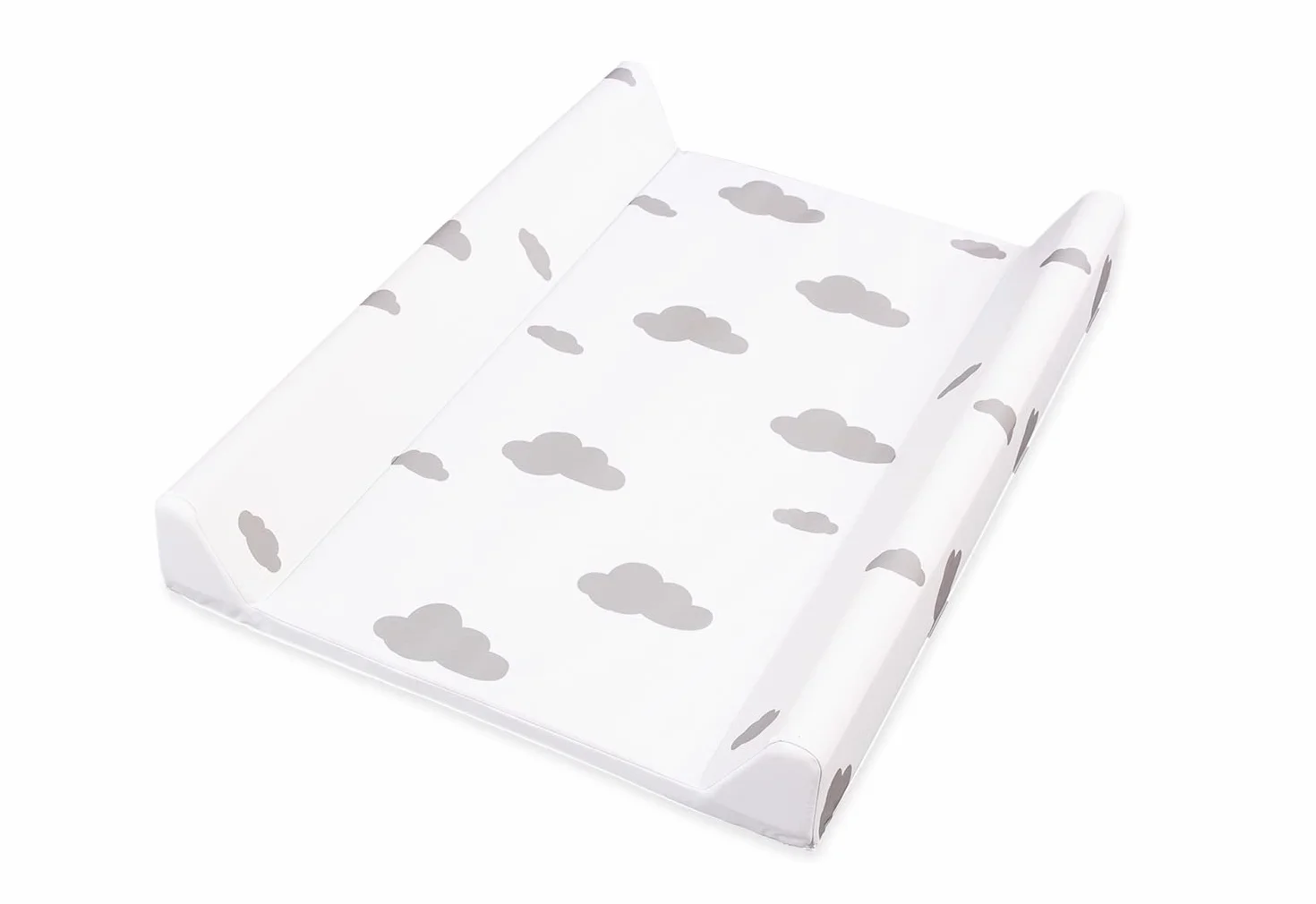 Shaped changing mat 'Wölkchen', grey