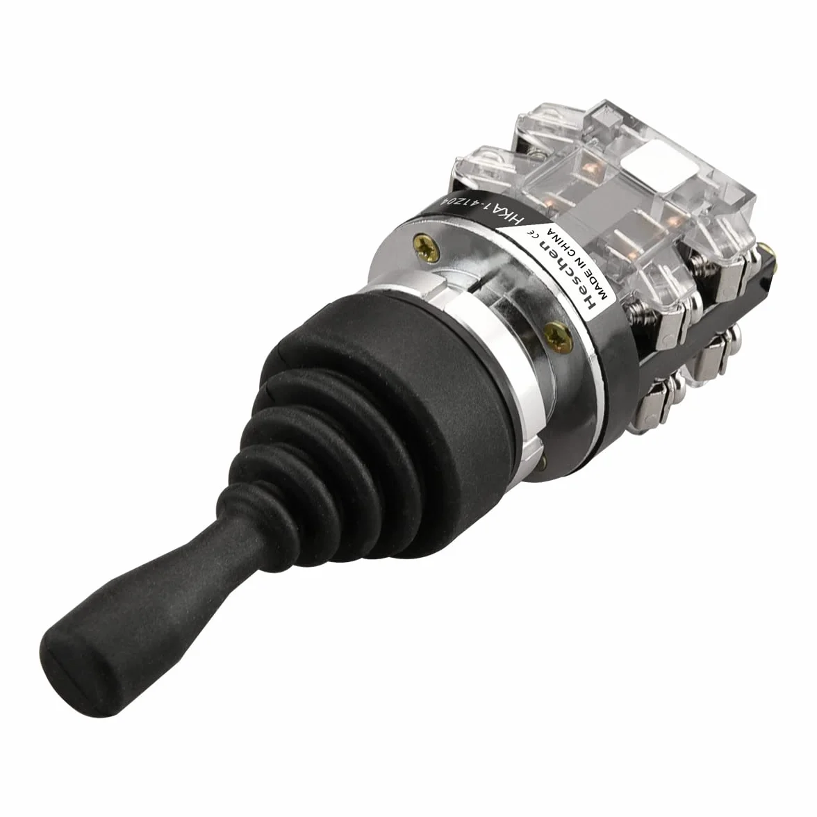 Heschen Monolever przełącznik joysticka, HKA1-41Z04, 4-pozycyjny, typ chwilowy, 4NO, AC380V 15A