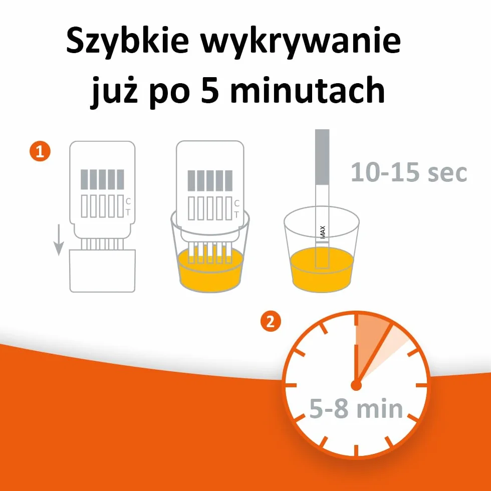 self-diagnostics Szybki test narkotykowy na marihuanę - THC - marihuana - haszysz - odcięcie: 50 ng/ml - 10 kaset testowych, wykrywanie narkotyków, test pipety, domowy test na obecność narkotyków,