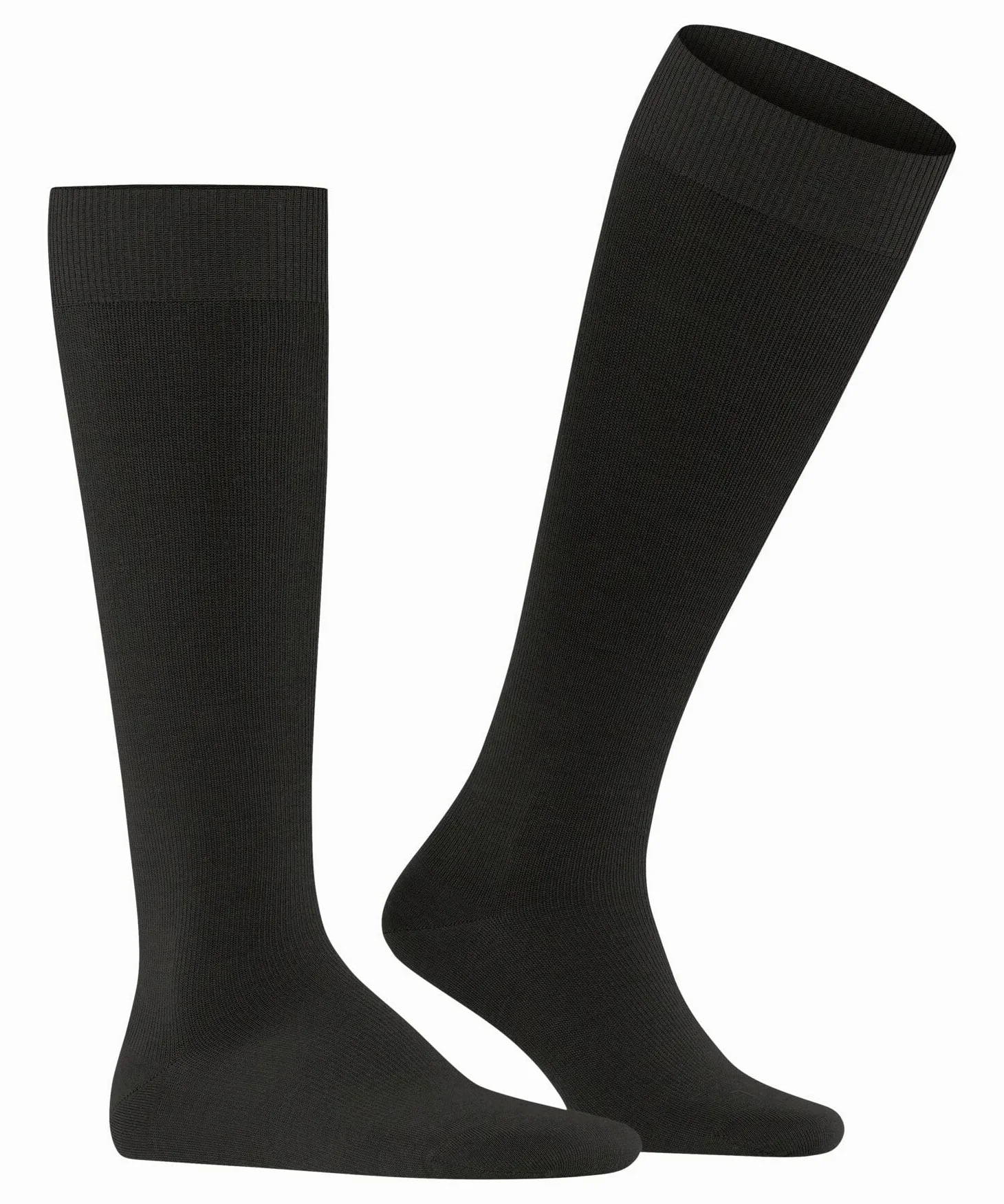 FALKE Mężczyźni Podkolanówki Energizing Wool M Kh Wełna Merynosa kompresyjne 1 Para, Brązowy Brown 5930, 43-44