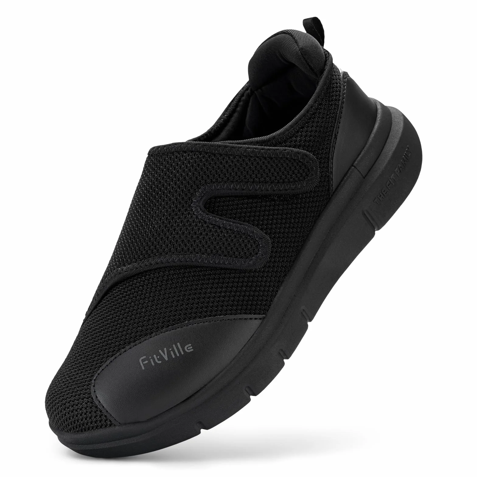 Fitville Buty Diabetyczne Męskie Bardzo Szerokie Regulowane Buty Do Chodzenia Dla Obrzęków Stóp Rozszerzona Szerokość Rzep Buty Zdrowotne