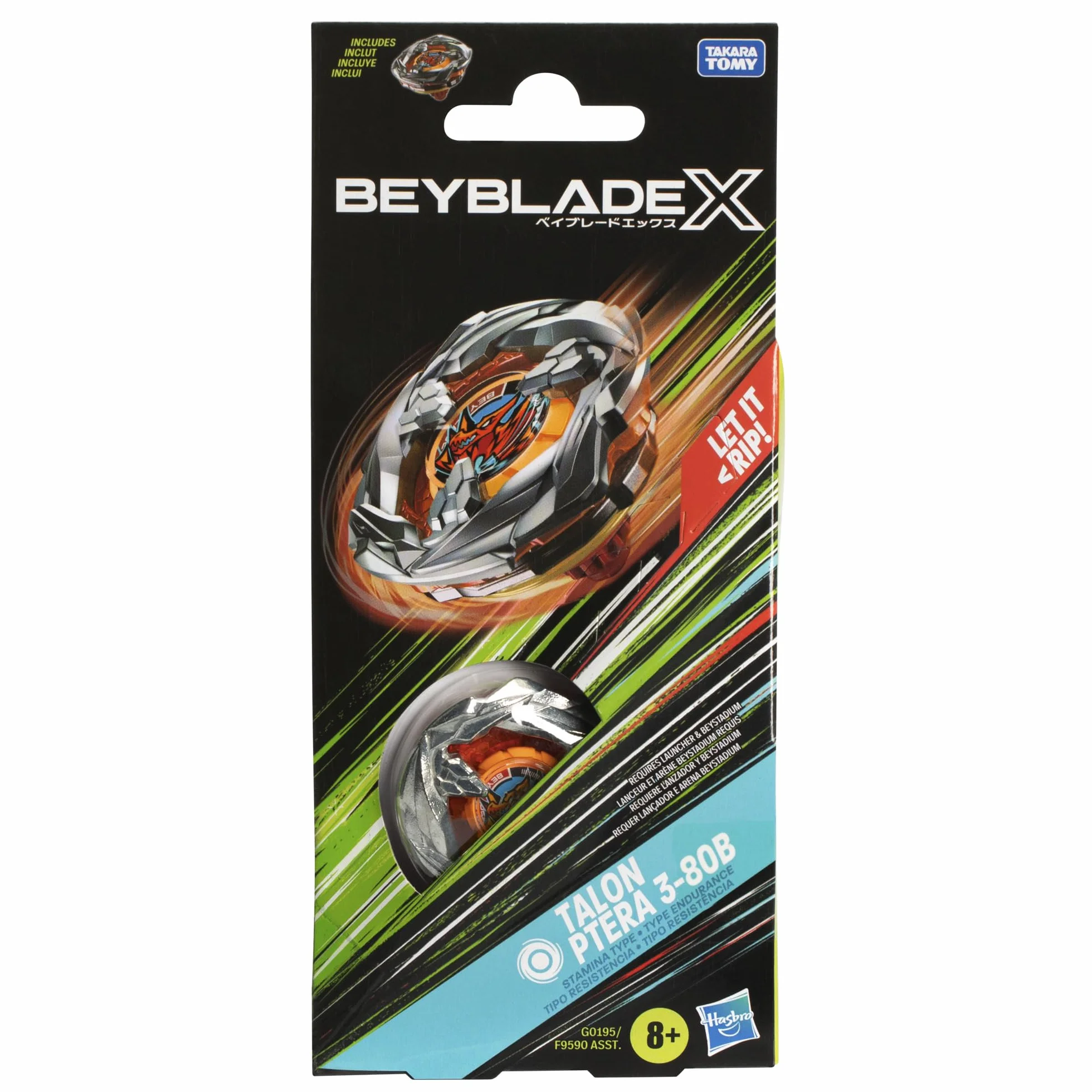 Beyblade X Booster Pack bączek obcas Ptera 3-80B