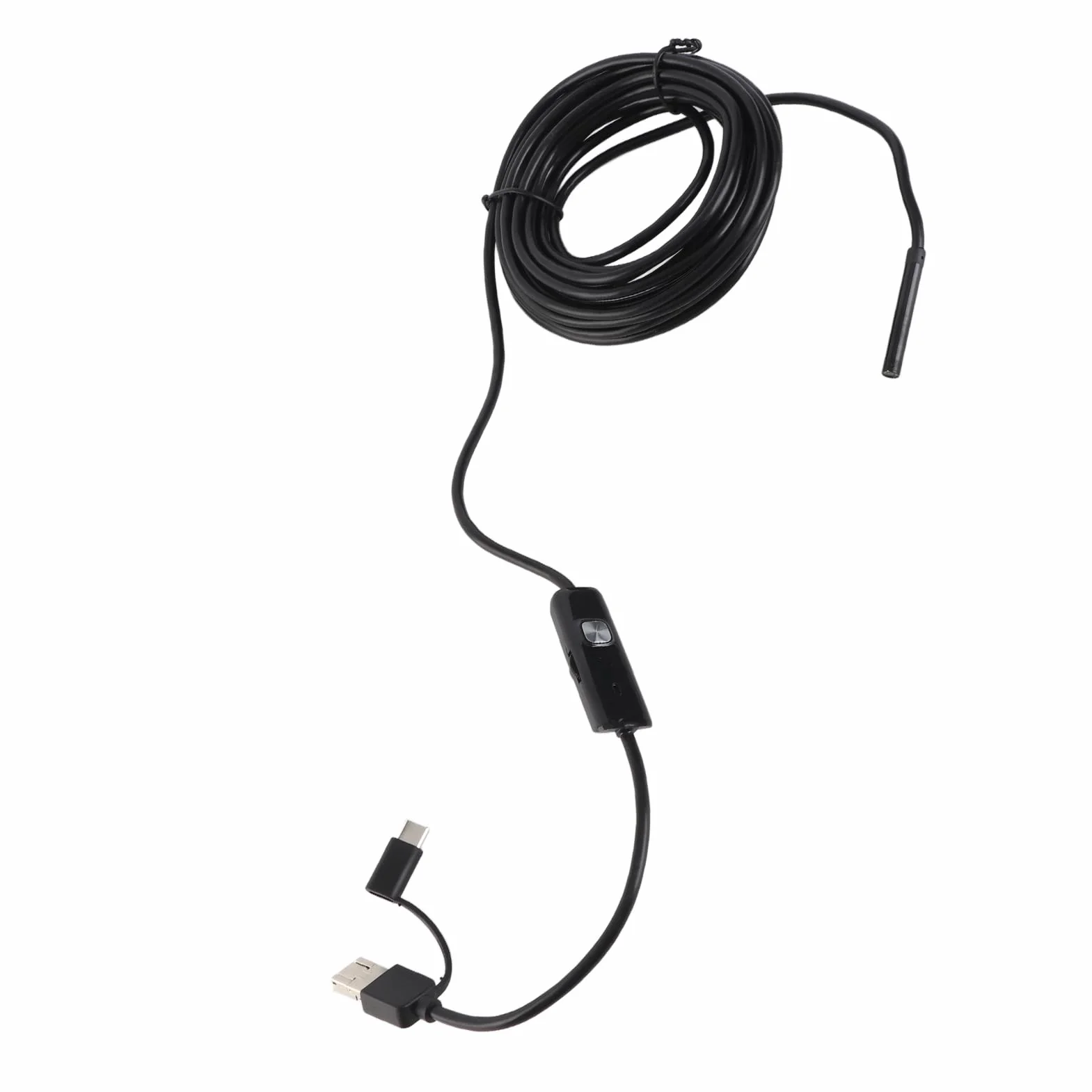 Endoskopowa Kamera Inspekcyjna 3 w 1 Telefon Komórkowy PC Kamera Endoskopowa Typu USB Wodoodporny Boroskop Inspekcyjny ze światłem LED