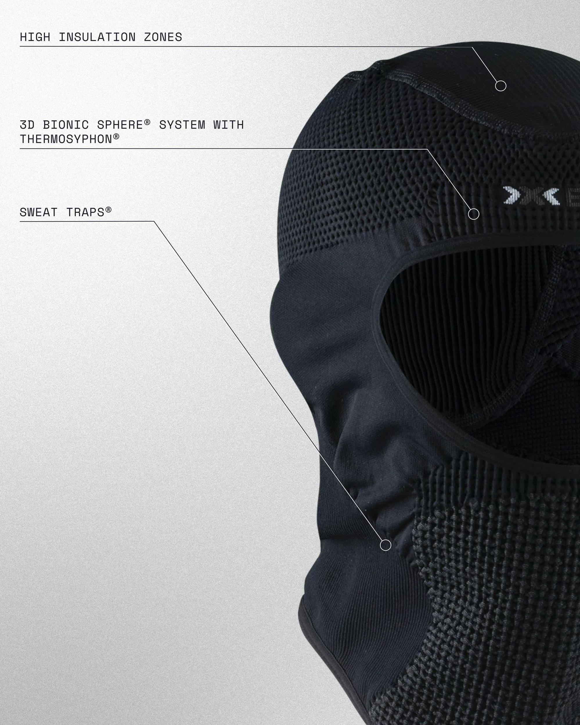 X-Bionic Czapka Uniseks Storm Face 4.0