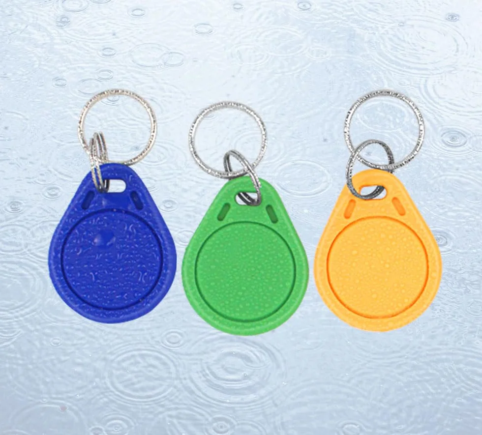 UID Breloczek do kluczy RFID, 30 sztuk, możliwość wielokrotnego zapisu, kontrola dostępu, kopiowanie lub klonowanie, 13,56 MHz, 30 sztuk, różne kolory