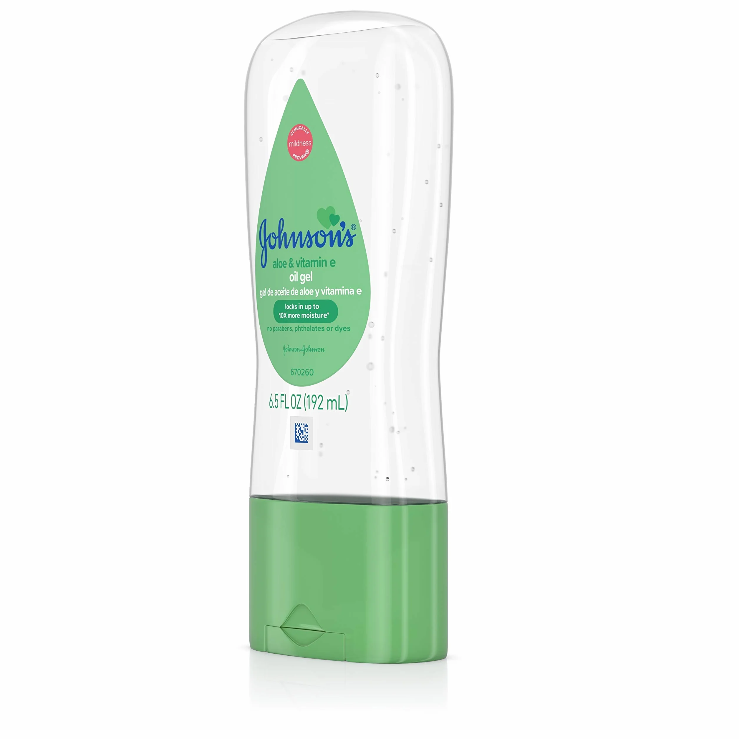 Johnson & Johnson 3296 Baby Gel olejek z aloesem i witaminą e