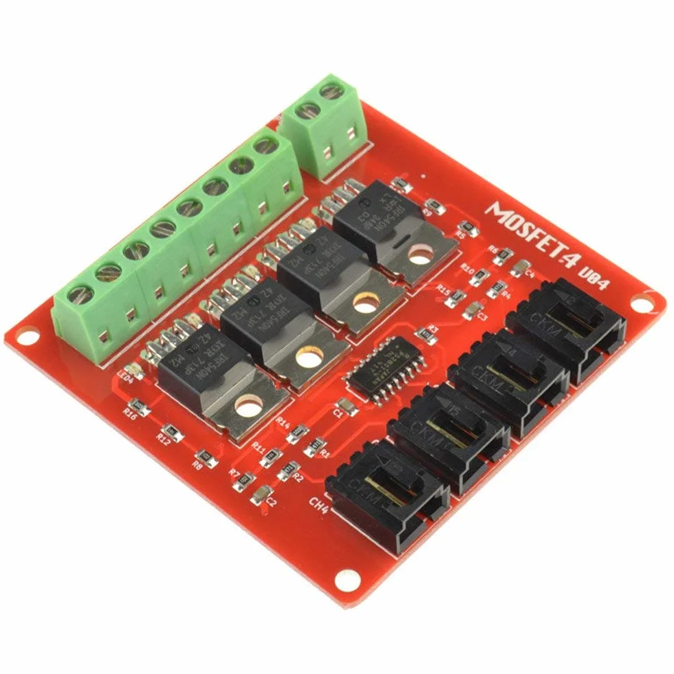 DollaTek 4 kana?y 4 trasy przycisk MOSFET IRF540 V2.0 do Arduino
