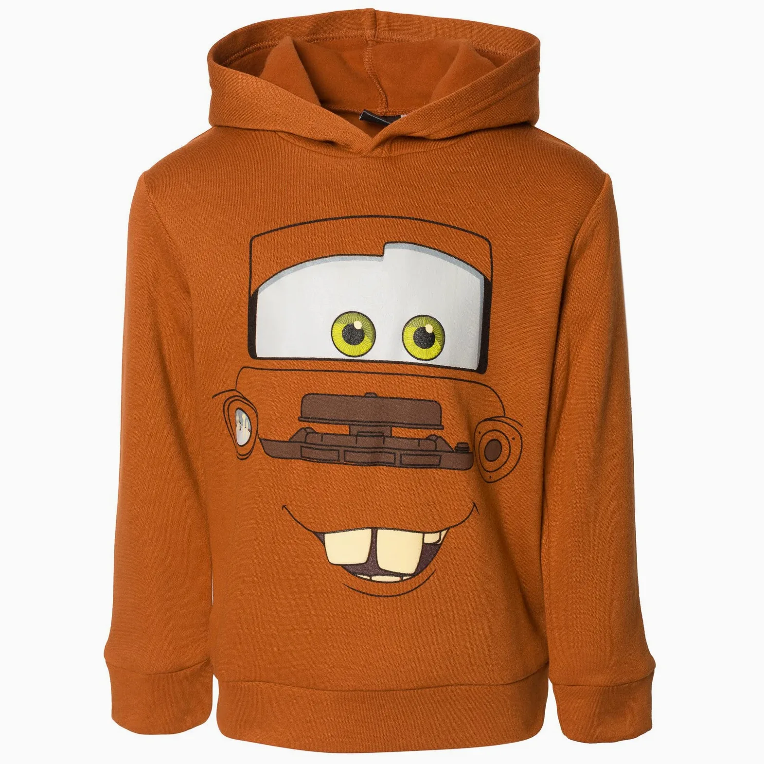 Disney Pixar Cars polarowa bluza z kapturem maluch do dużego dziecka Lightning McQueen Mater