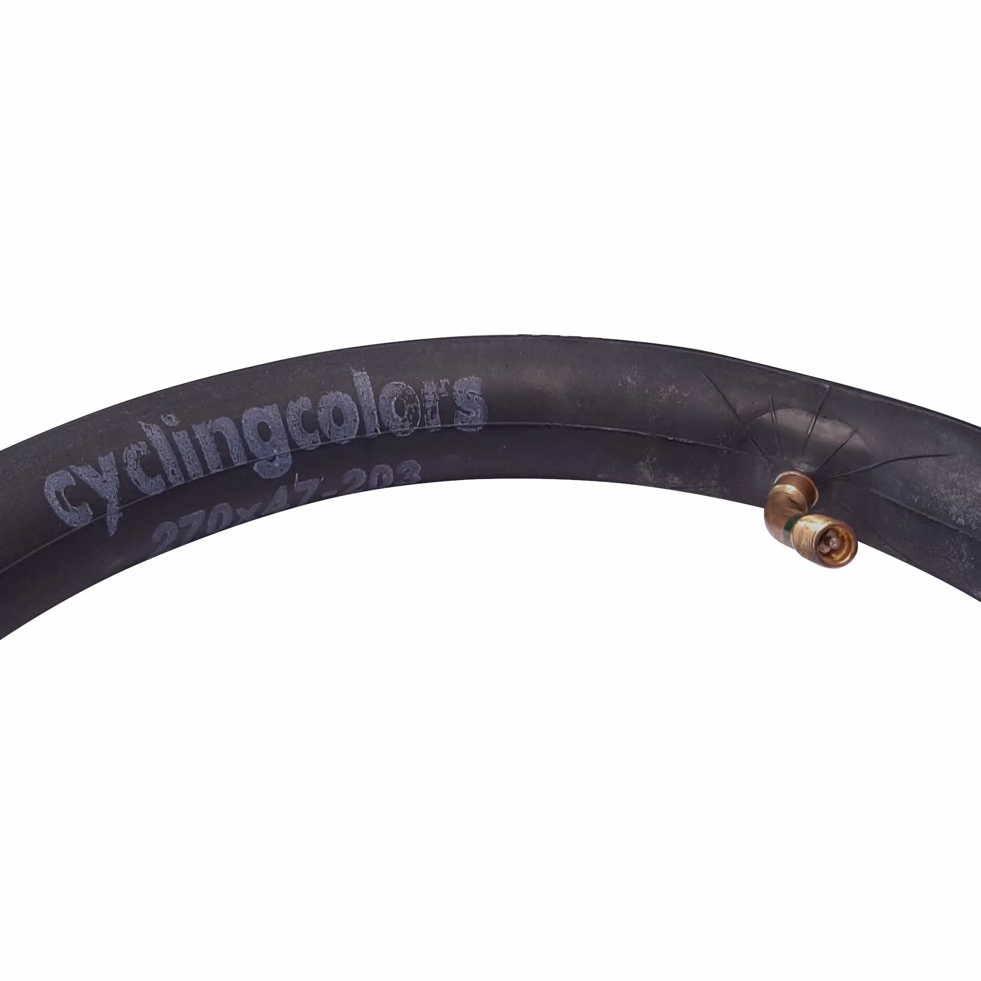 cyclingcolors dętka 270x47-203, kompatybilna z wózkiem dziecięcym Jané Slalom Pro Powertwin Bugaboo Donkey 10, 1/2 x 1, 7/8"
