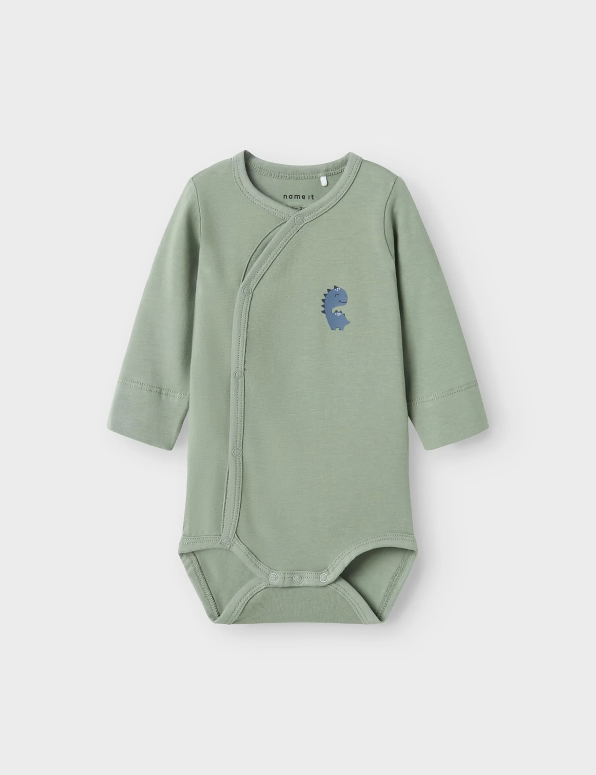 Męskie body Nbmnedrick 2P Ls Wrap Body, Lily Pad, numeric_56 (2 sztuki), Lily Pad, numeric_56