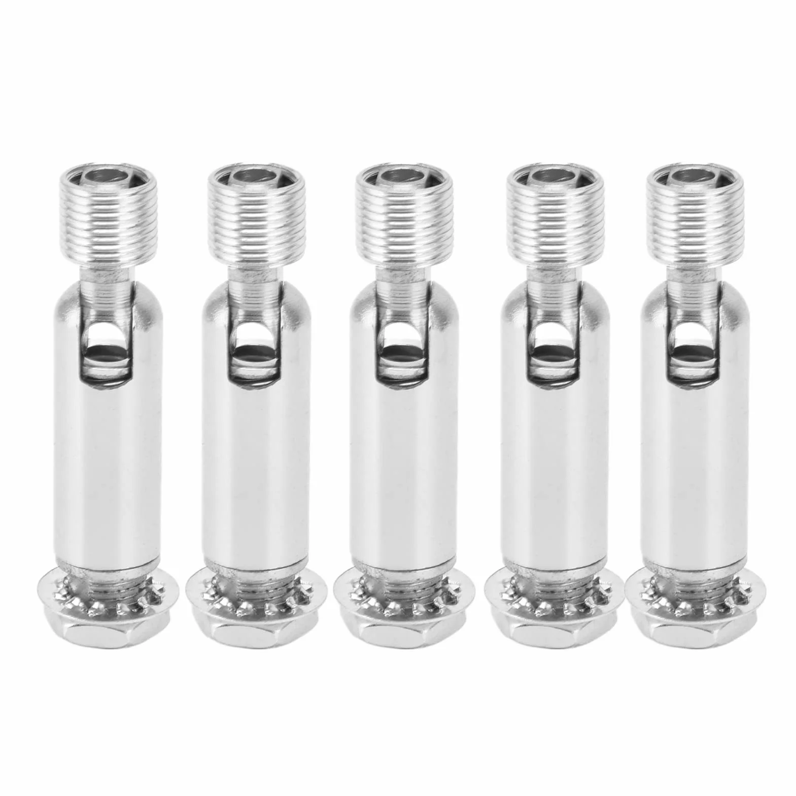 Adapter do Lampy Sufitowej Nachylonej, 5 Adapterów do Lampy Sufitowej Nachylonej, Sufitowa M10 Przekładnia Zewnętrzna Przegub Kierowniczy Żelazna Wisząca, Gniazda