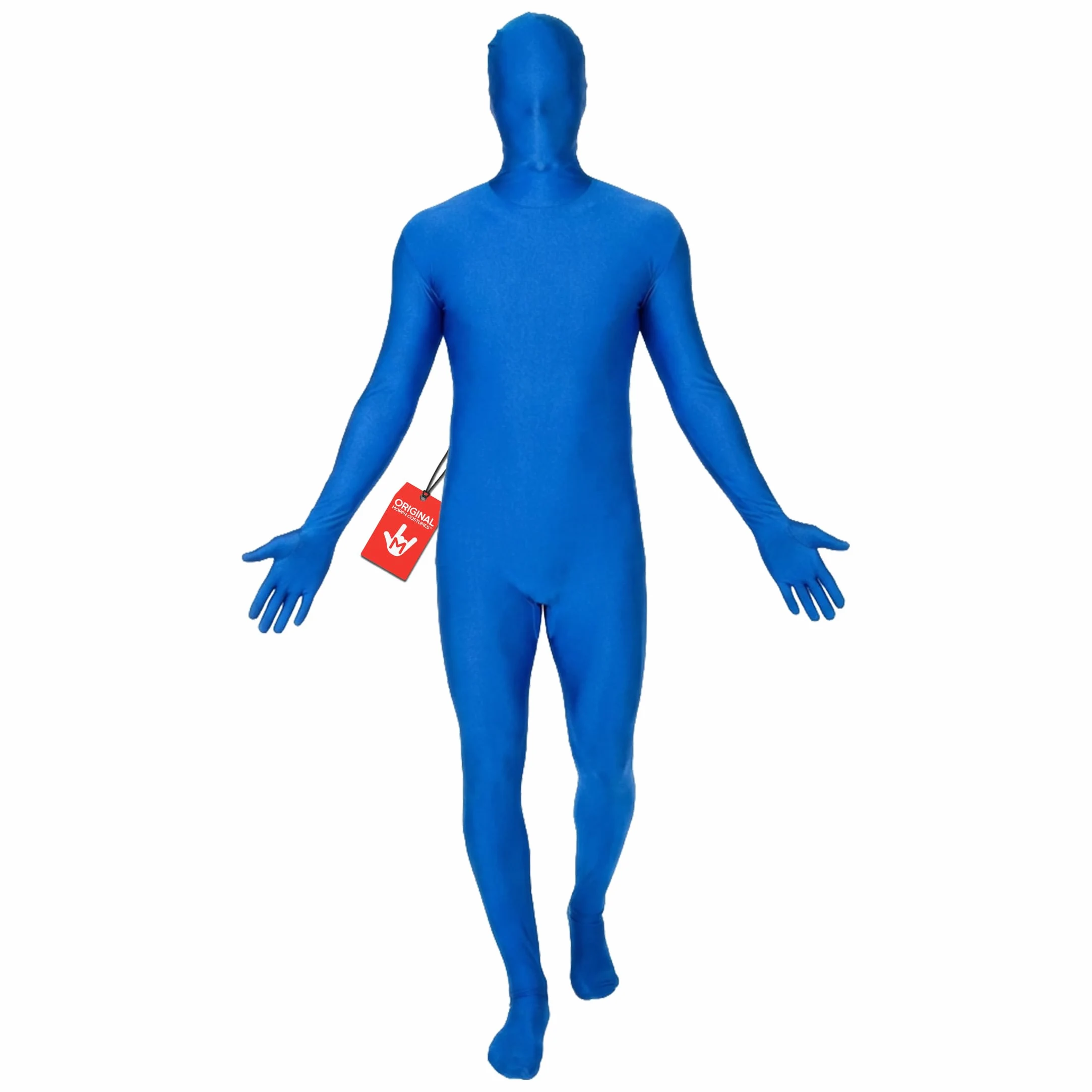 Morphsuits Niebieski Kombinezon StretchSuits Uniseks Pełny bez Nadruku Przebranie Halloween Karnawał, XL