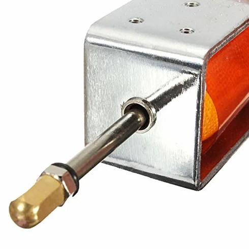 EsportsMJJ DC 12V 35mm długi skok Push Pull Solenoid Mały elektromagnetyczny magnes elektryczny