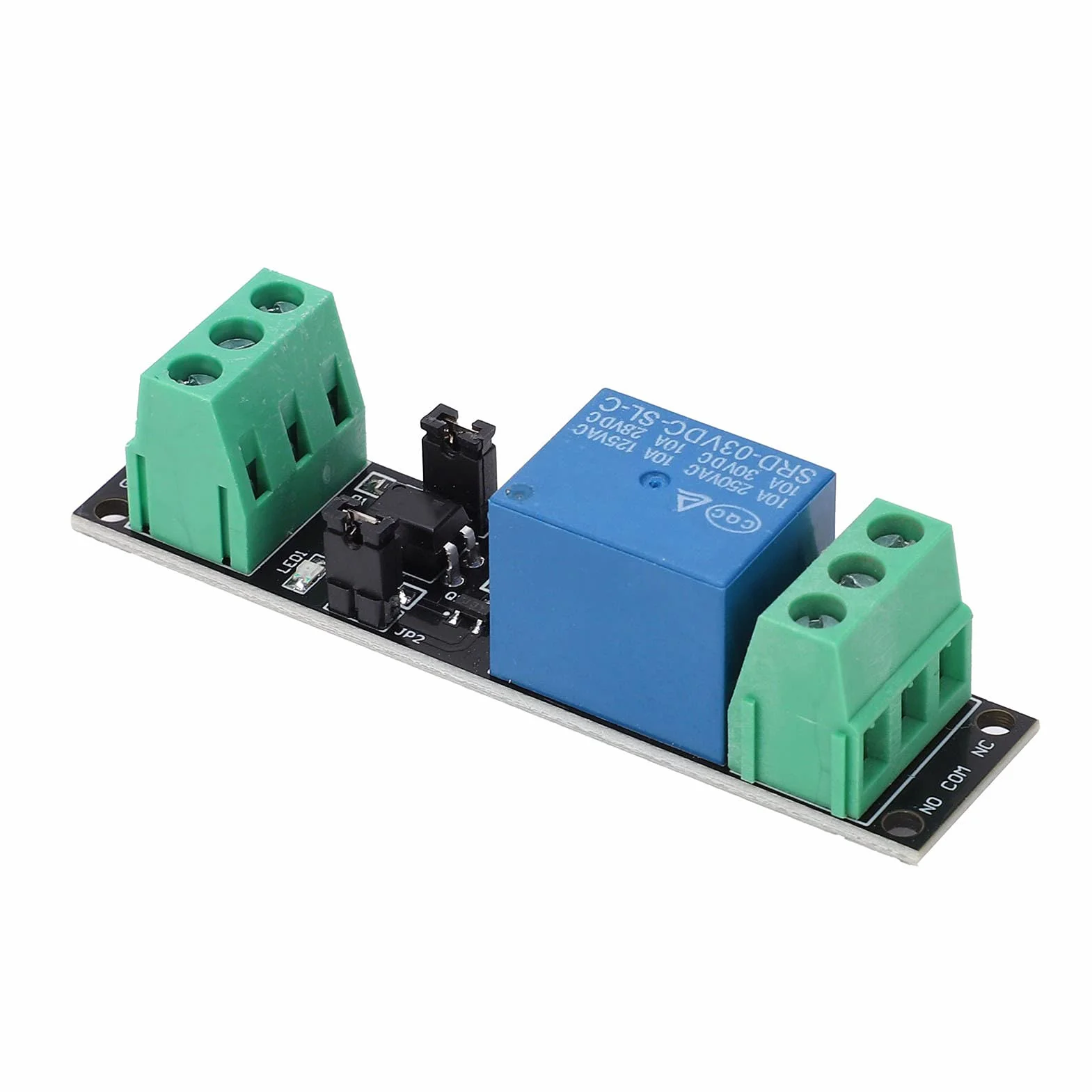 Pojedynczy Przekaźnik DC 3 V/3.3 V Moduł Przekaźnika Wysokiego Poziomu Przekaźnik Izolowany Moduł Sterowania Napędem do Sterowania 10A 250VAC, 10A 30VDC Obwód Automatyczna Regulacja