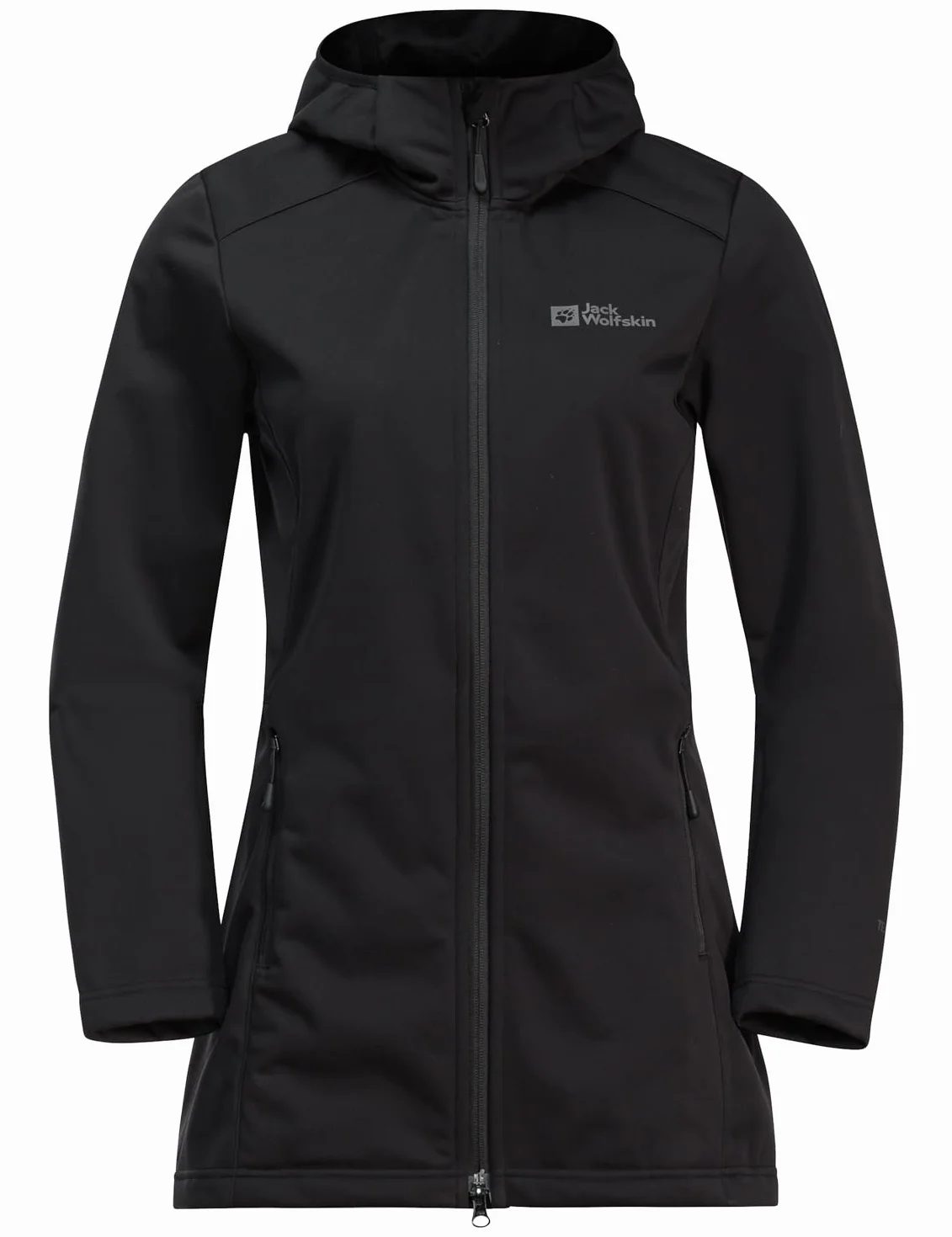 Jack Wolfskin Płaszcz softshell Kobiety Windhain Coat W