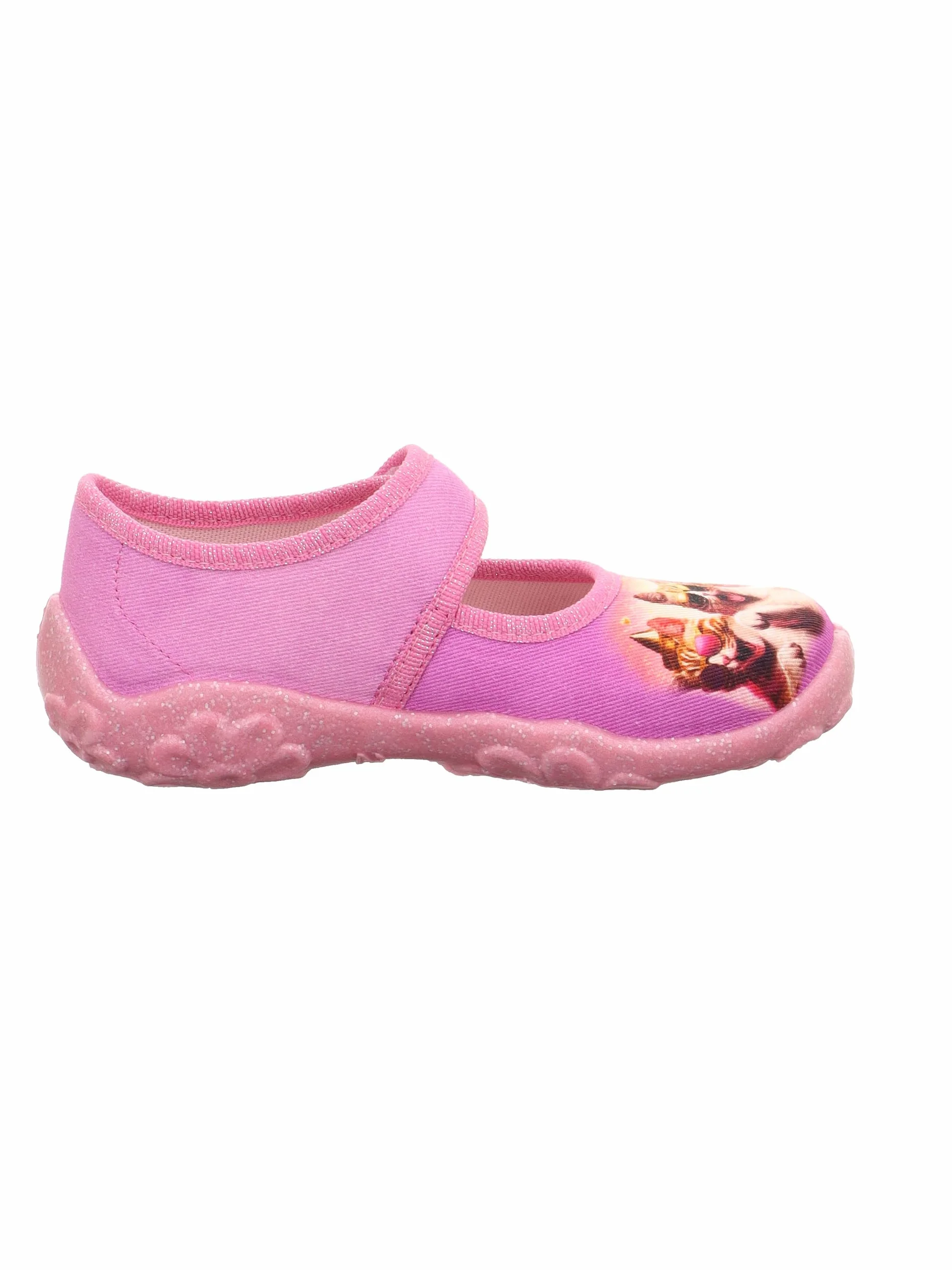 Superfit Dziewczęce Bonny kapcie, Różowy 5550, 23 EU