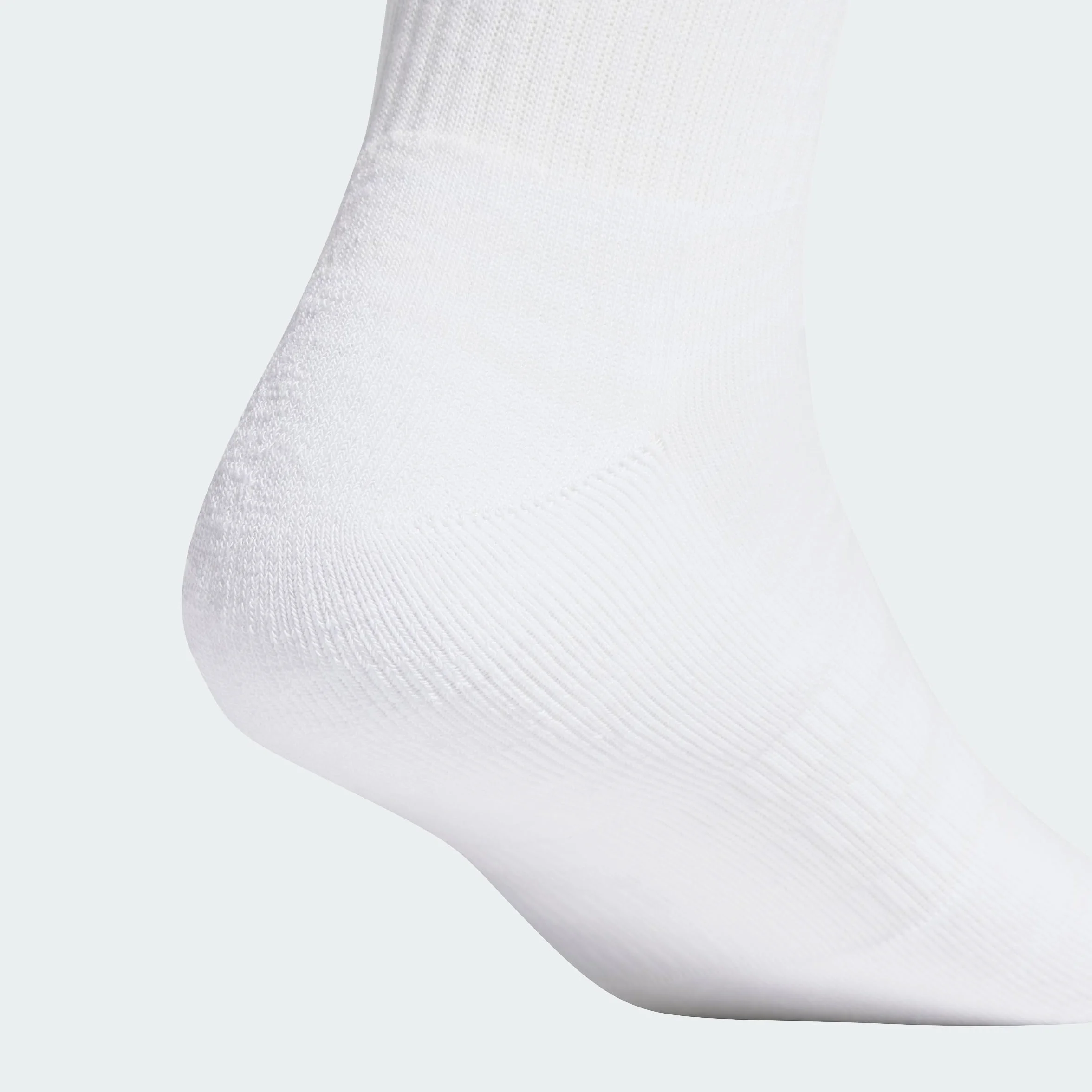 adidas Uniseks - dzieci Cushioned Crew Socks 3 Pairs, White/Black, 2-3 Years