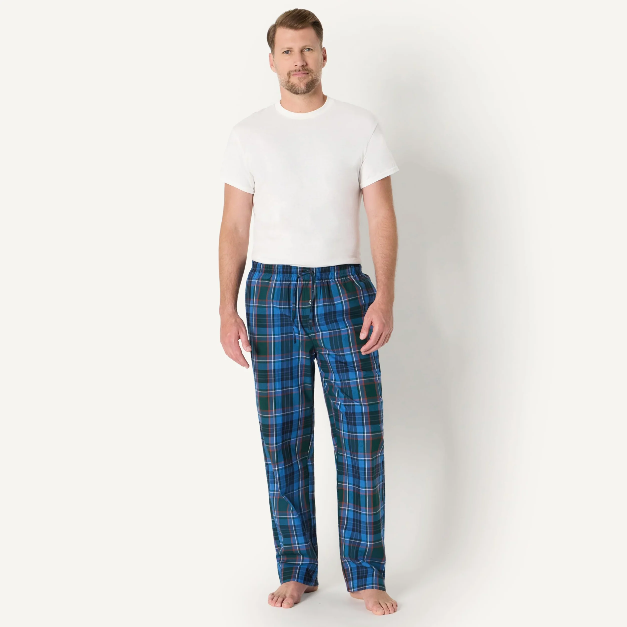 Amazon Essentials Spodnie od pidżamy męski Woven Pajama Pant