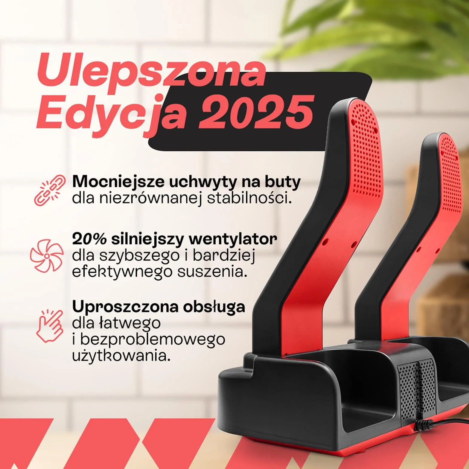 ShoeDry Ozone suszarka i odświeżacz do butów - suszarka do butów - suszarka do butów narciarskich - suszarka do butów