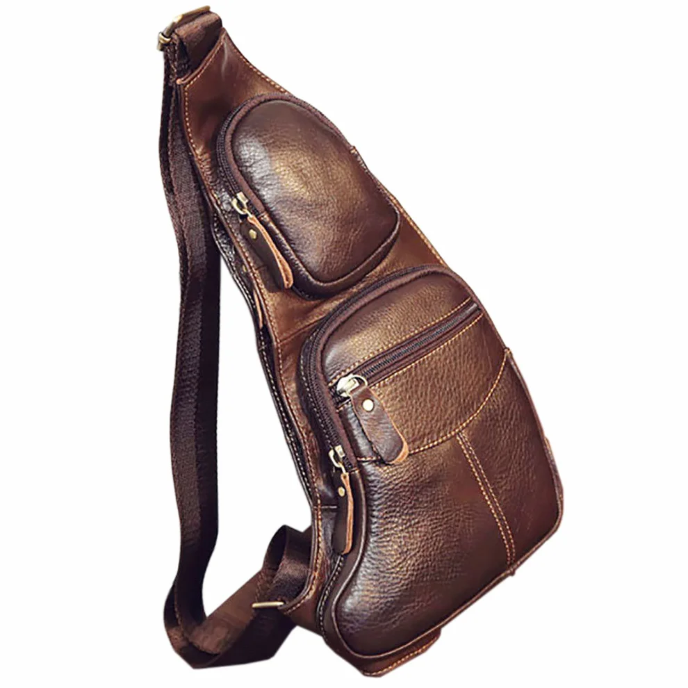 Torba na ramię skórzana vintage M