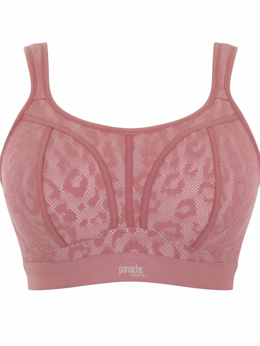 Panache Damski biustonosz sportowy bez fiszbin 60E Sienna