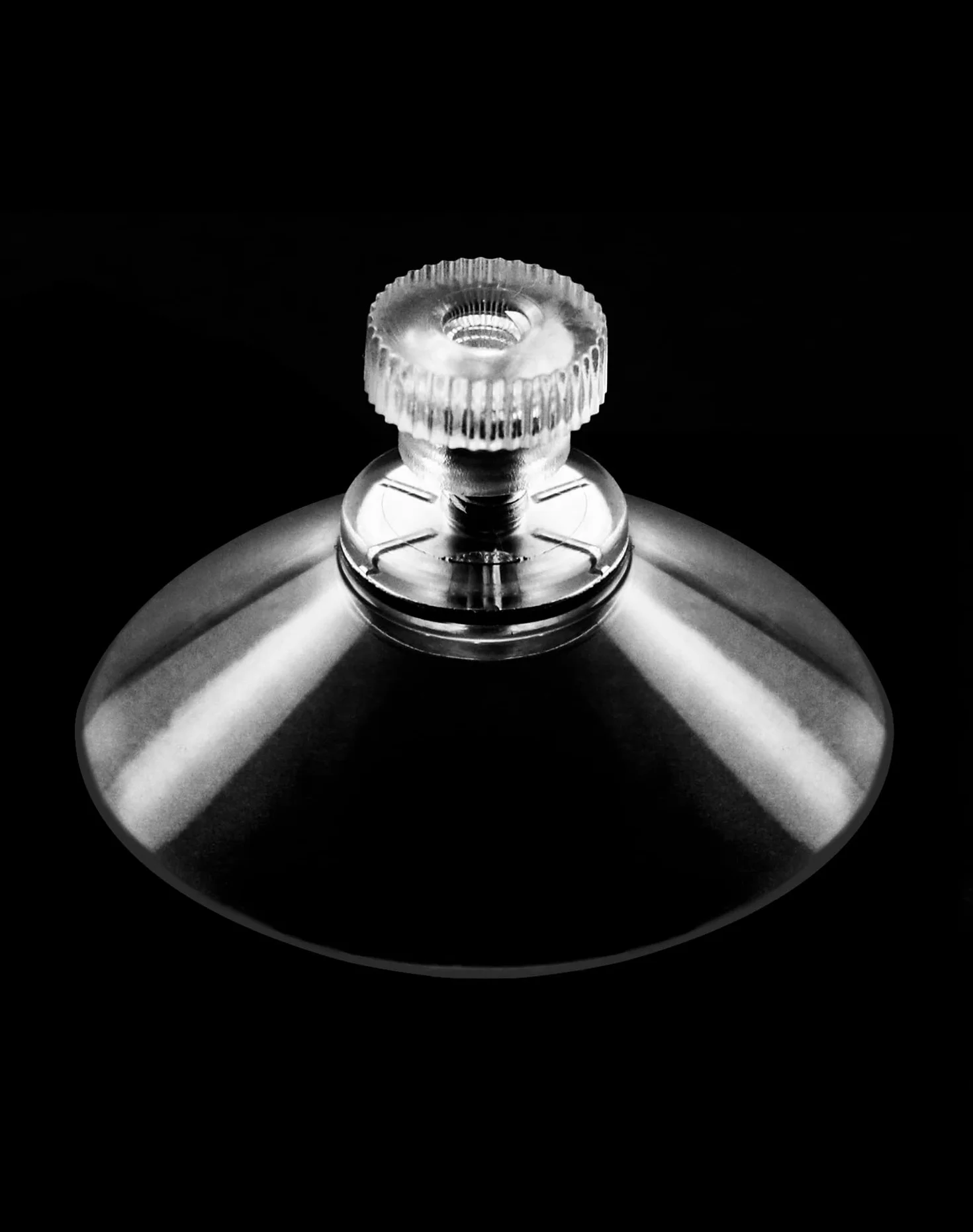 QWORK® 20 sztuk przyssawek, przyssawek do okien, Ø 40mm z nakrętką radełkowaną