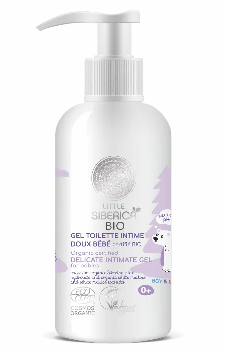 Natura Siberica Little Siberica żel intymny dla niemowląt, certyfikat ekologiczny, 250 ml