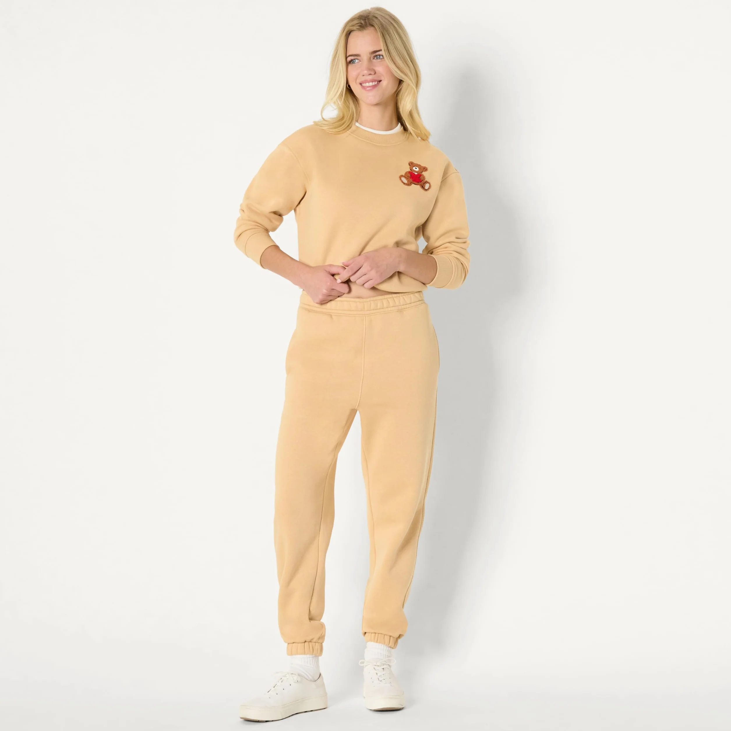 Amazon Essentials Aeub15199 - Spodnie dresowe z wysokim stanem Kobiety