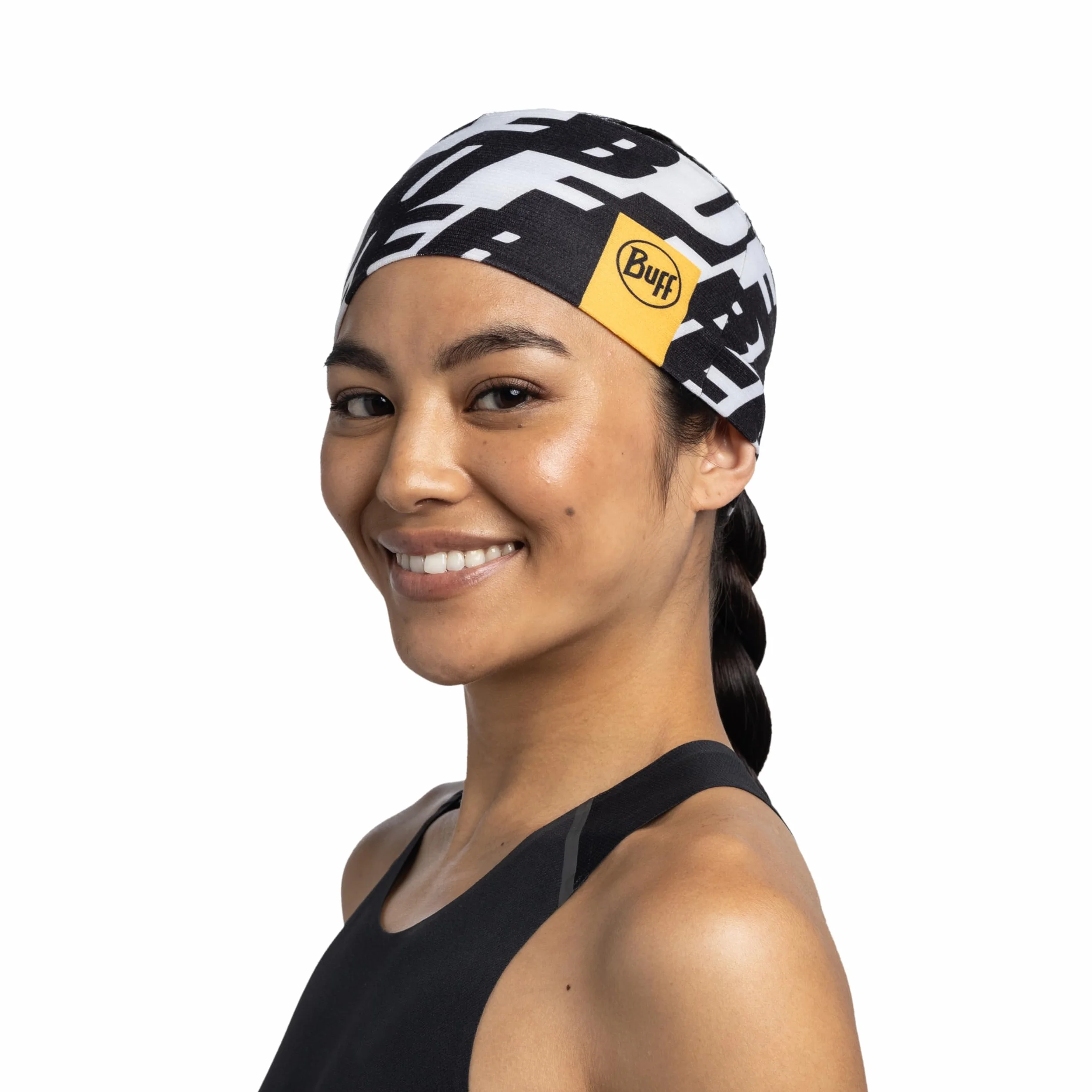 BUFF CoolNet UV® szeroka opaska na głowę, unisex, rozmiar uniwersalny