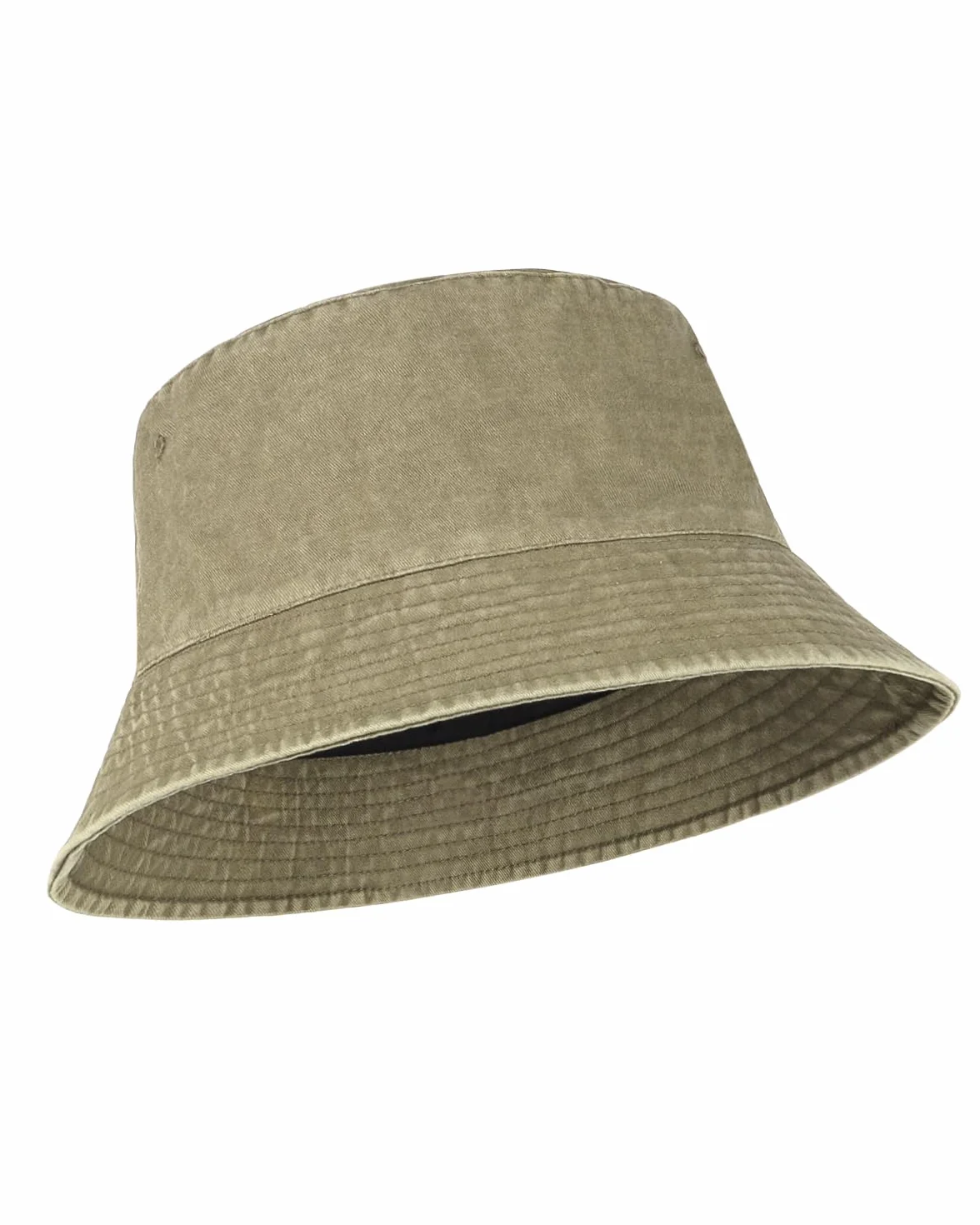 Zylioo Oversize XXL sprany kapelusz typu bucket dla mężczyzn i kobiet, duży wyblakły dżinsowy kapelusz przeciwsłoneczny, pakowalne podróżne czapki plażowe dla dużych głów