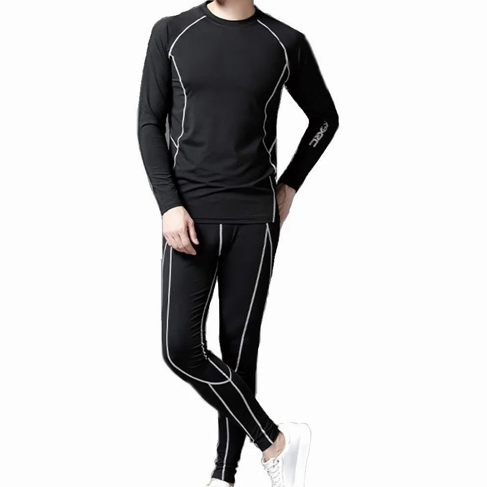 Koszulka Do Jogi Męska, Sportowa Męska Koszulka Treningowa Do Biegania Joga Koszulki Treningowe Z Długim Rękawem 2 Szt, Oddychająca, Sportowa, Szybkoschnąca Koszulka Do Ćwiczeń