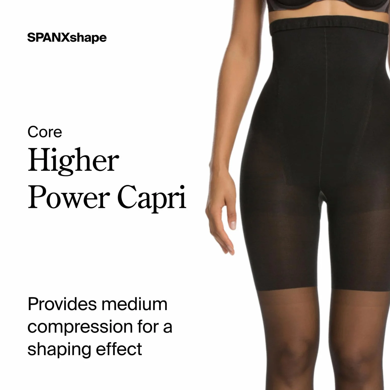 Spanx Capri Kobiety Higher Power Capri Shaper