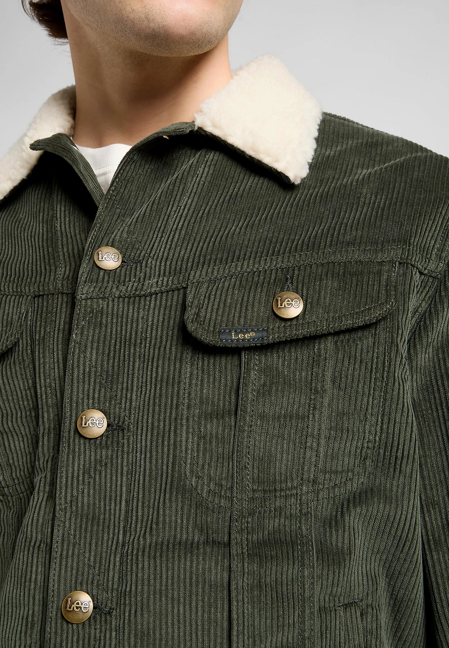 Lee Kurtka Mężczyźni Sherpa Jacket