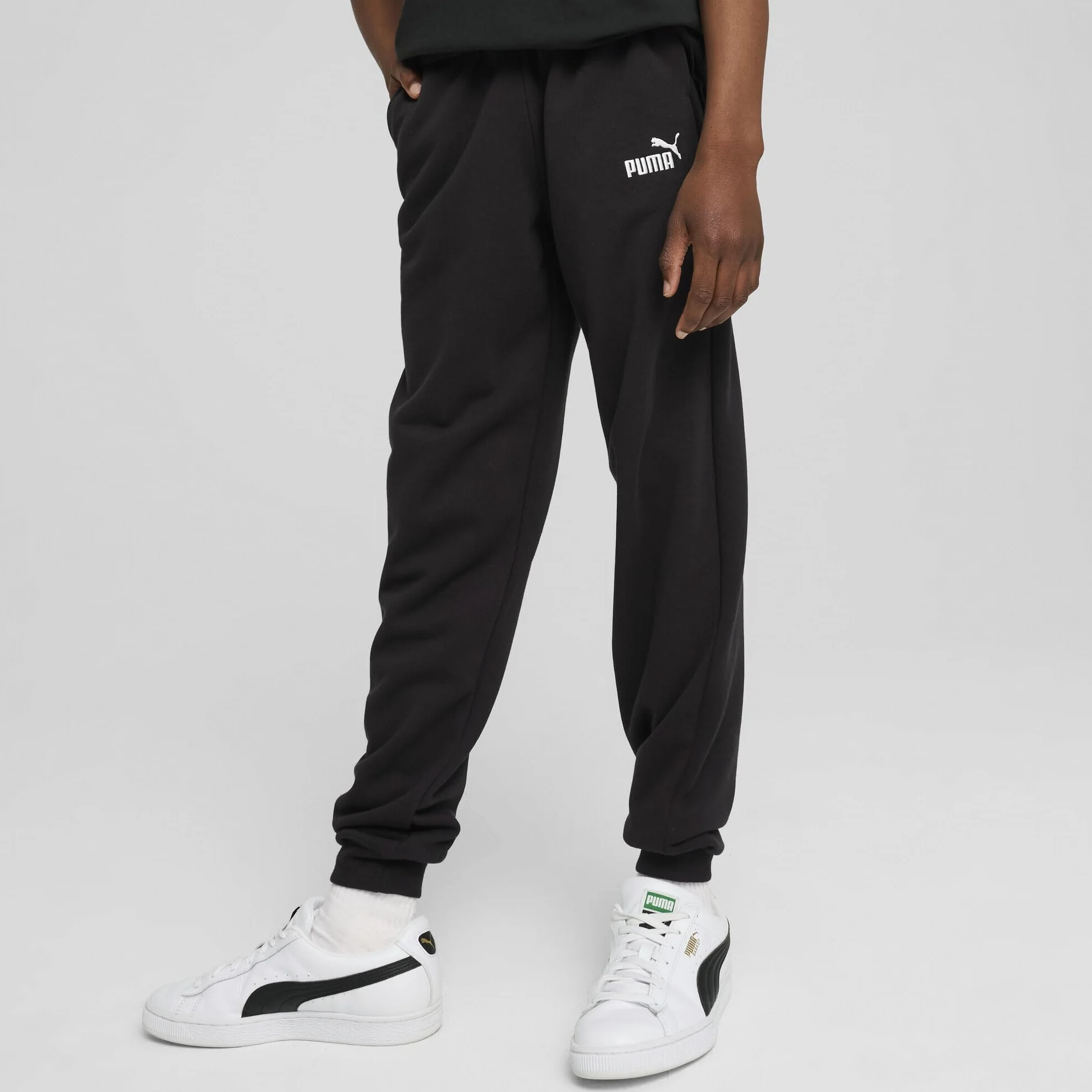 PUMA Ess No. 1 Logo Sweatpants Tr B - Spodnie z dzianiny Chłopcy